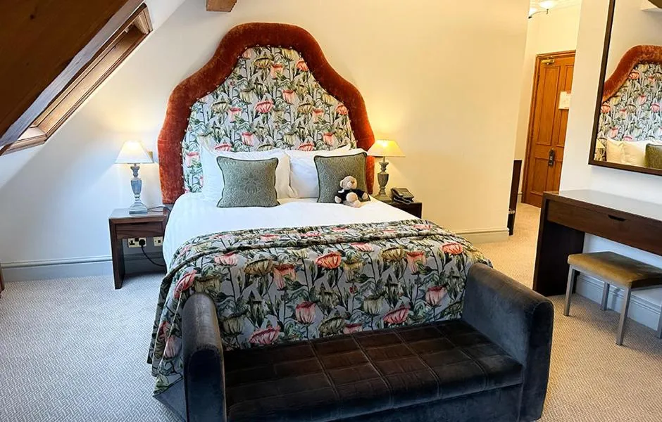 Bed in Nunsmere Hall Hotel