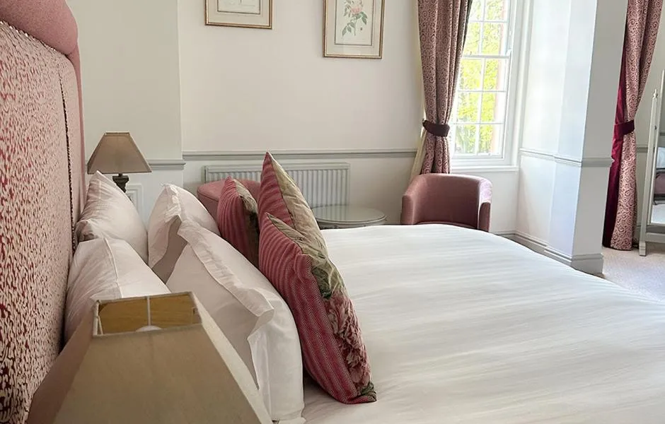 Bed in Nunsmere Hall Hotel