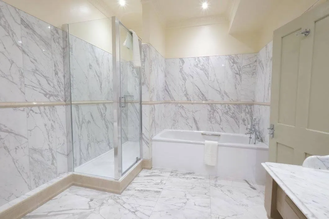 Shower in Nunsmere Hall Hotel