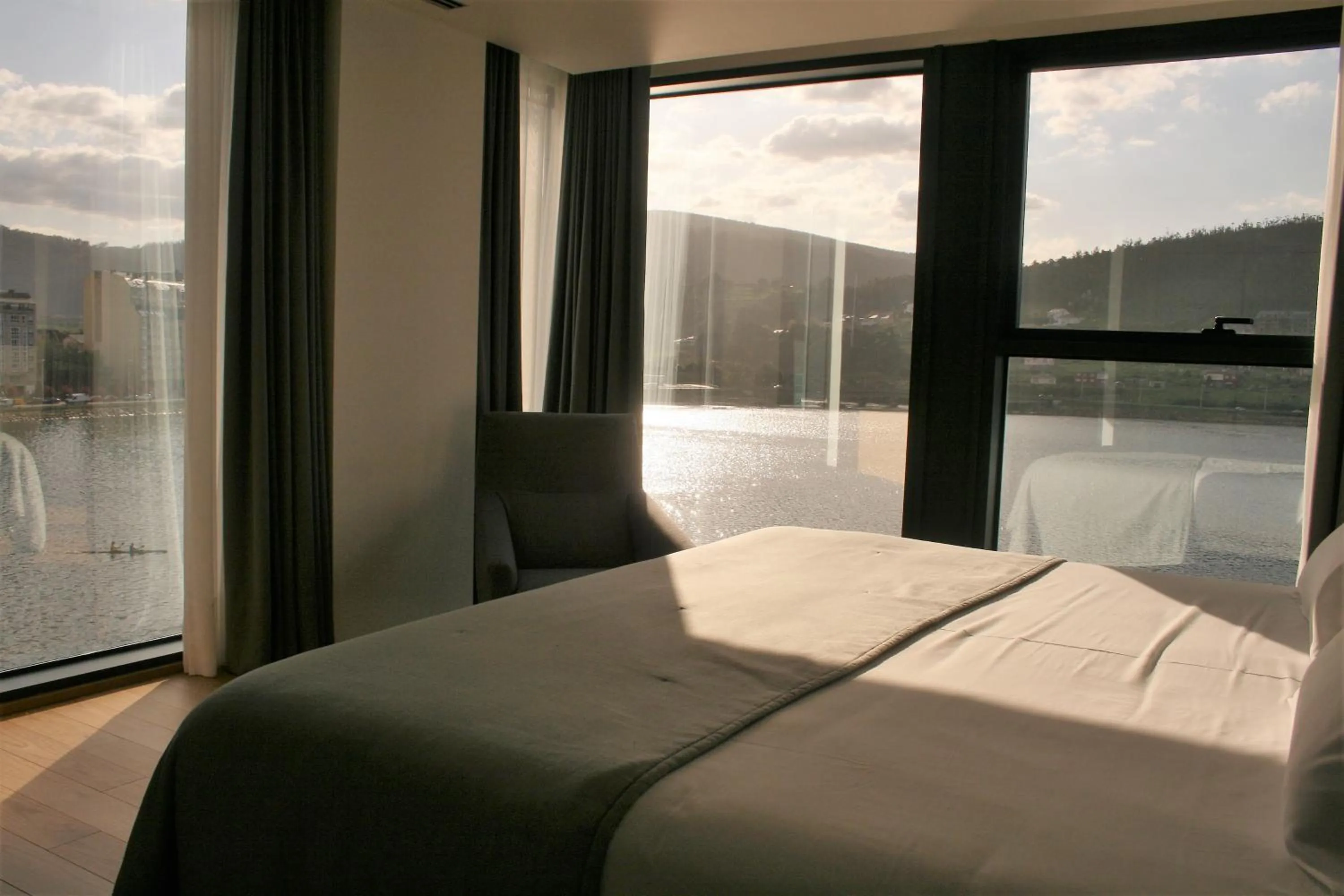 Decorative detail, Bed in Hotel U Viveiro