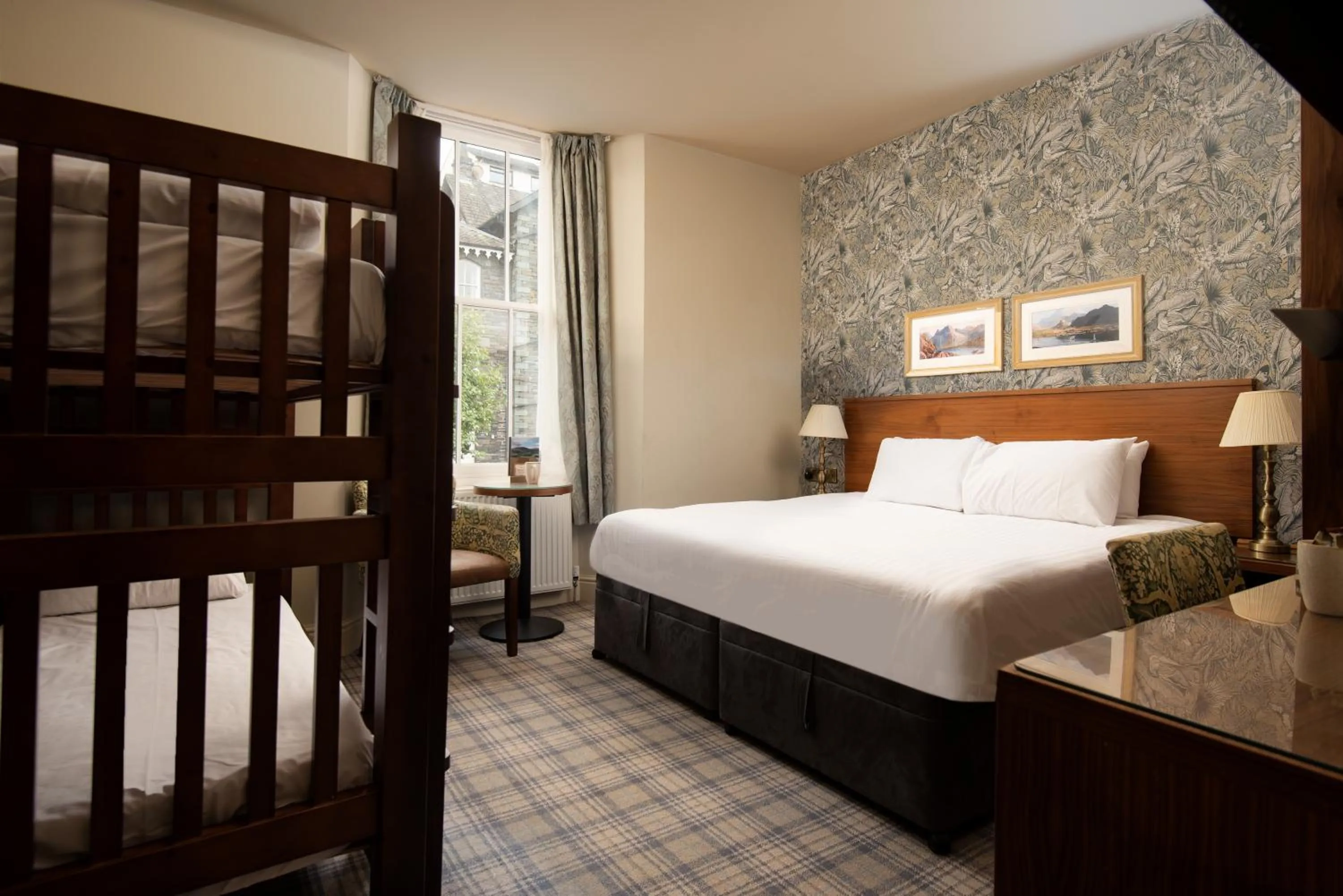 Bedroom, Bed in The Temperance Inn, Ambleside - The Inn Collection Group