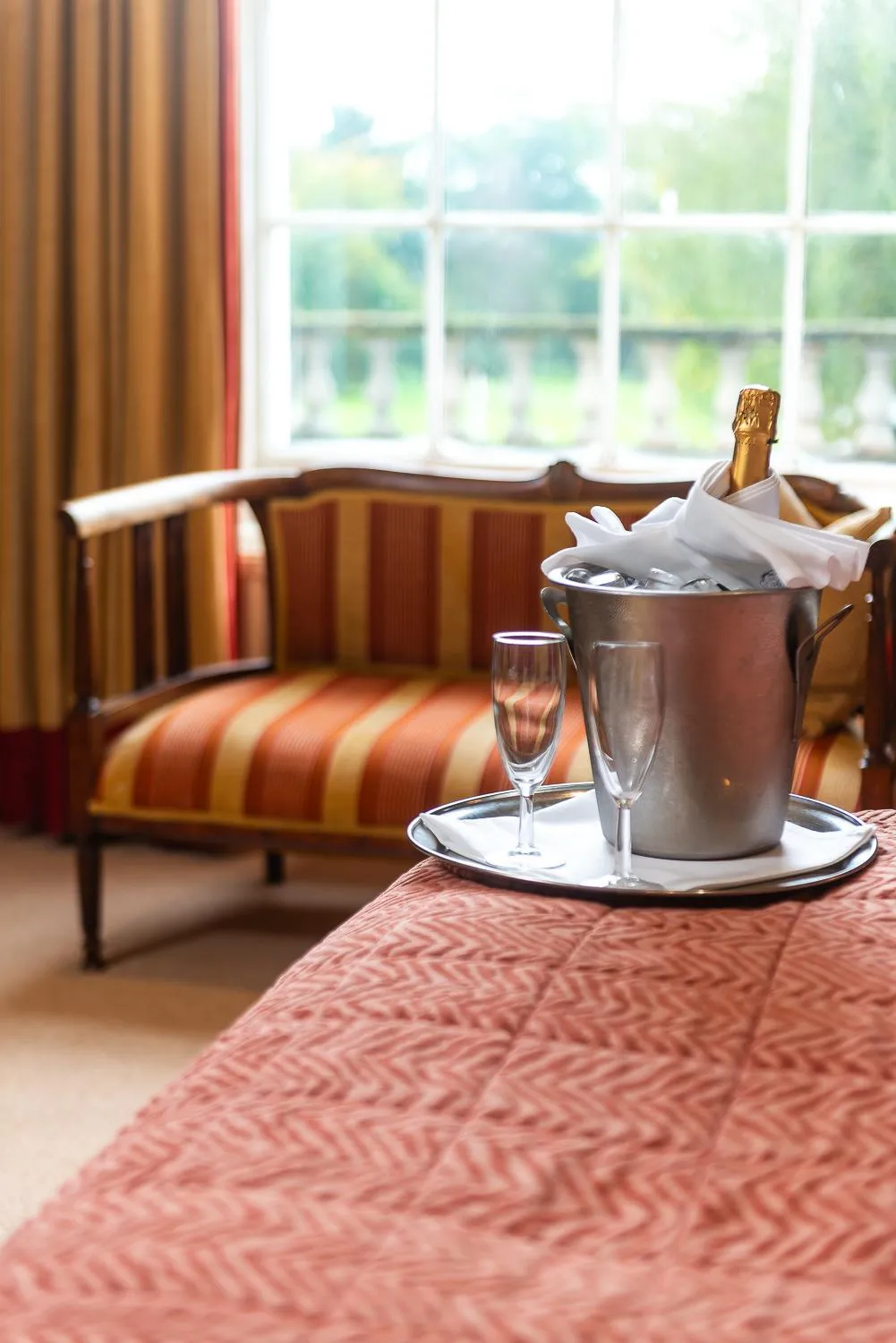 Drinks in Rowton Hall Hotel and Spa