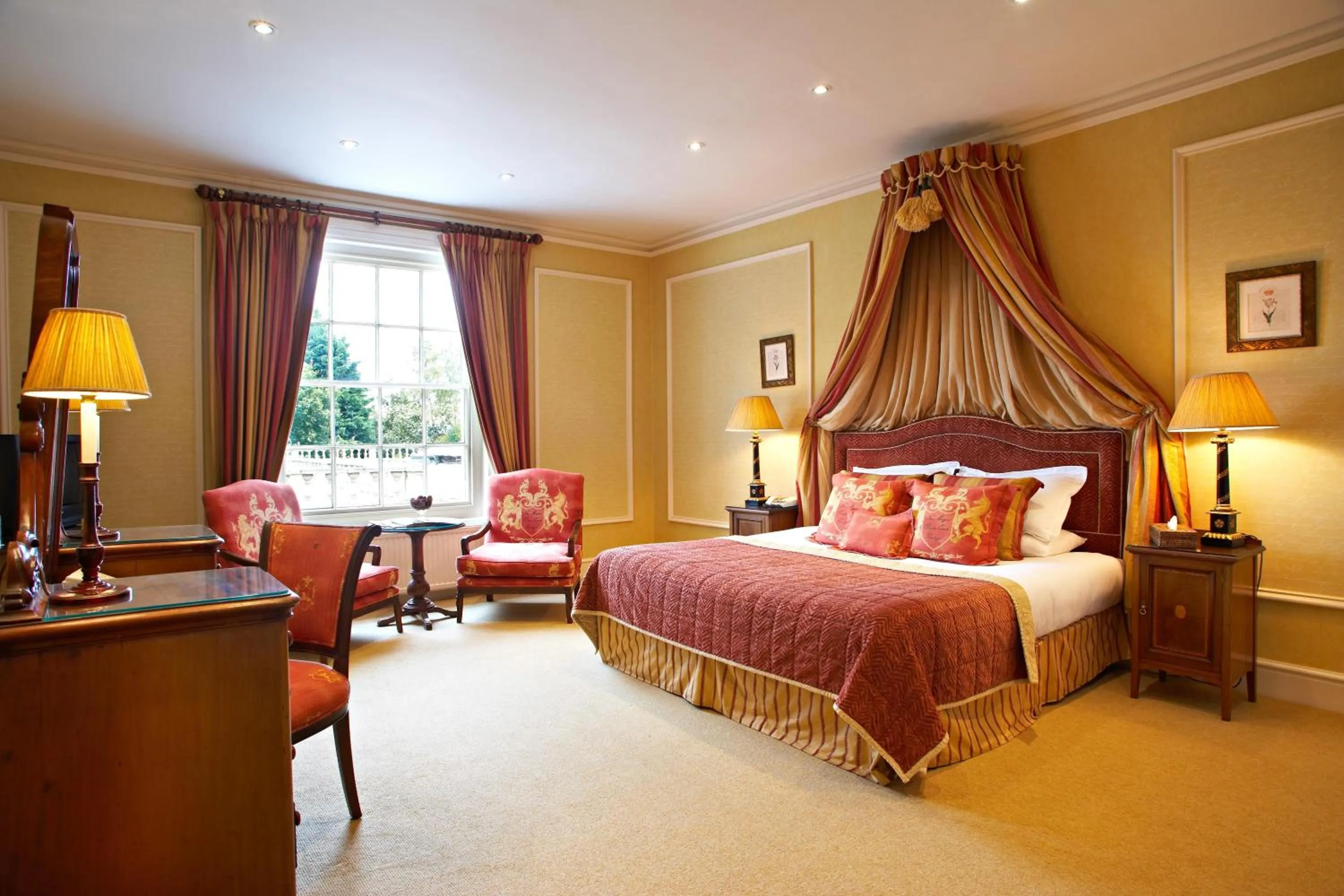 Bedroom, Bed in Rowton Hall Hotel and Spa