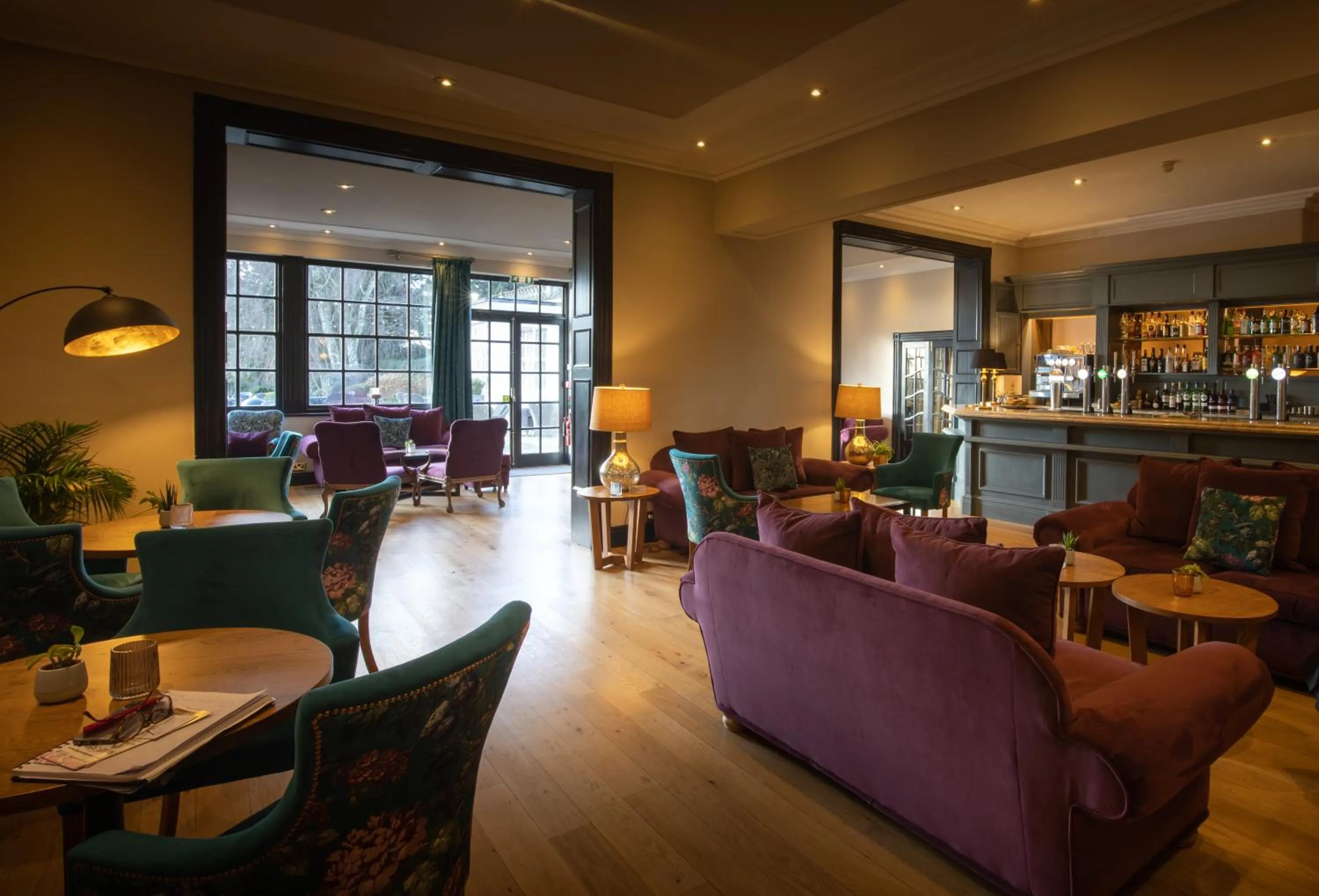 Restaurant/places to eat in Rowton Hall Hotel and Spa