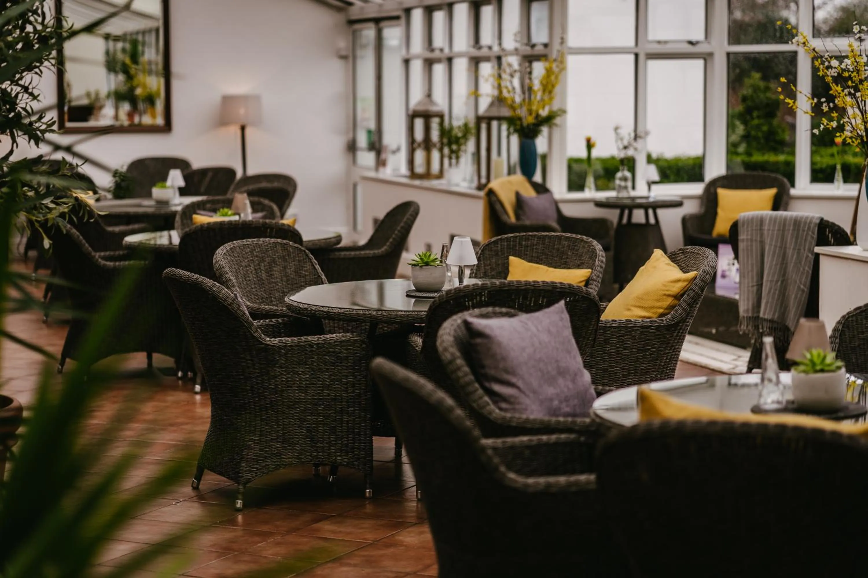 Restaurant/places to eat in Rowton Hall Hotel and Spa