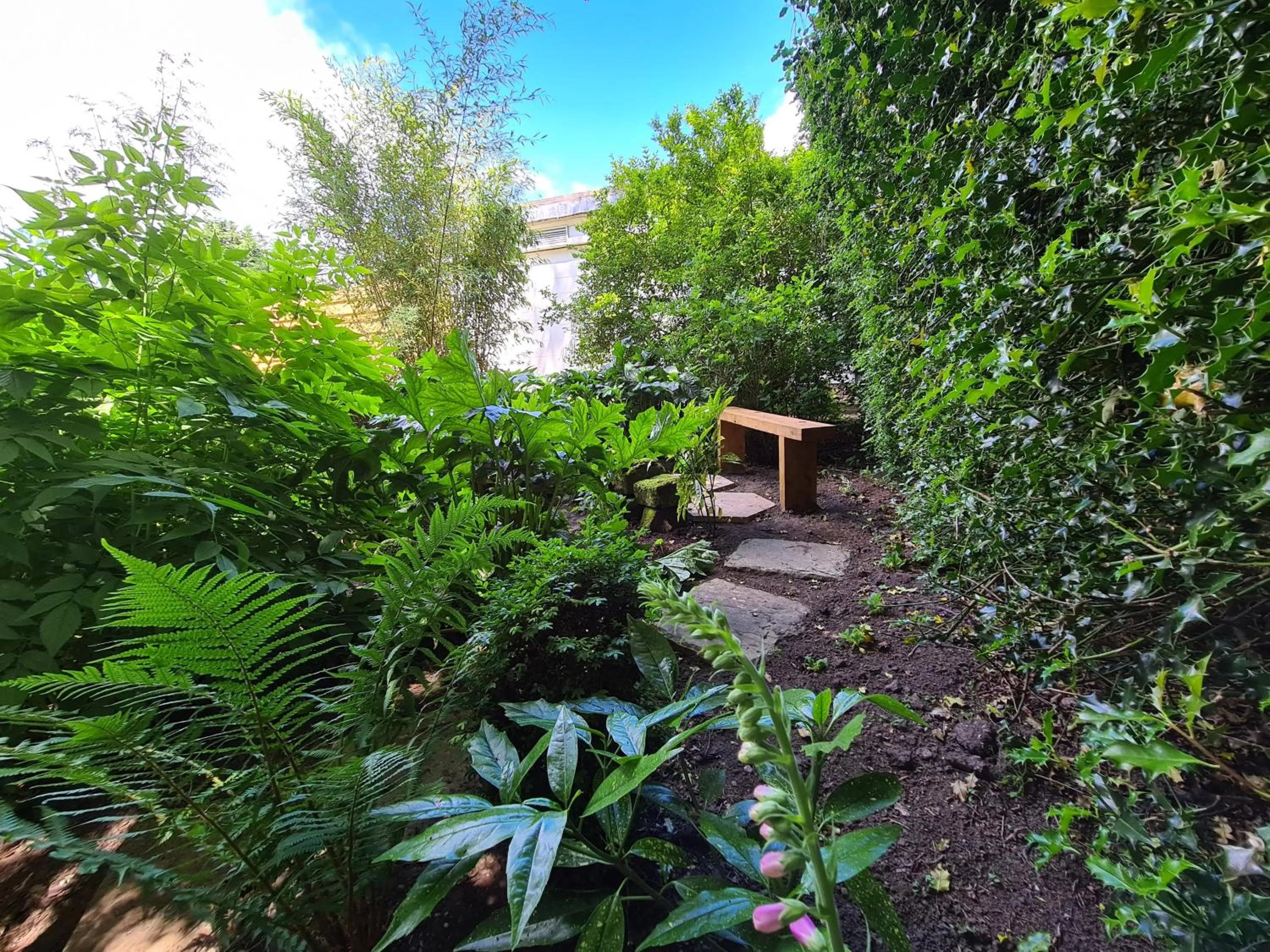 Garden in Rowton Hall Hotel and Spa