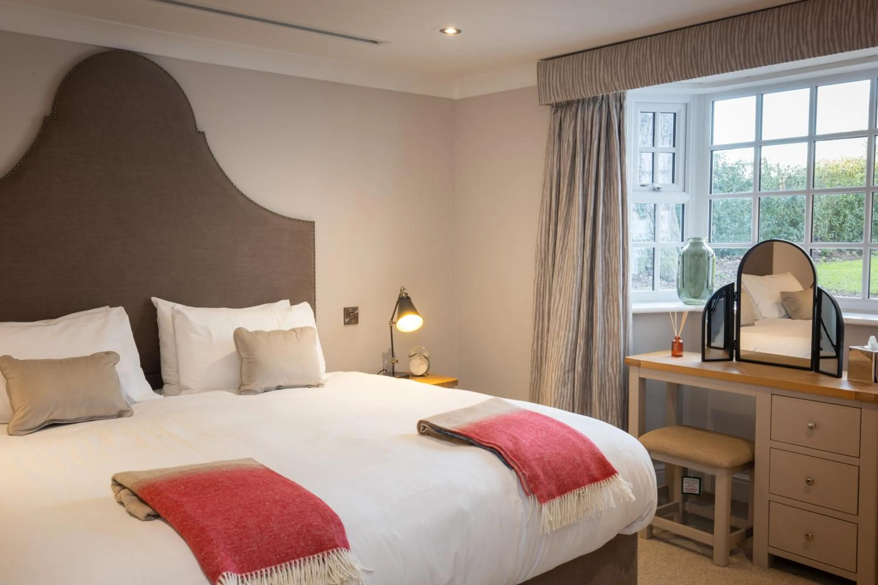 Bedroom, Bed in Rowton Hall Hotel and Spa