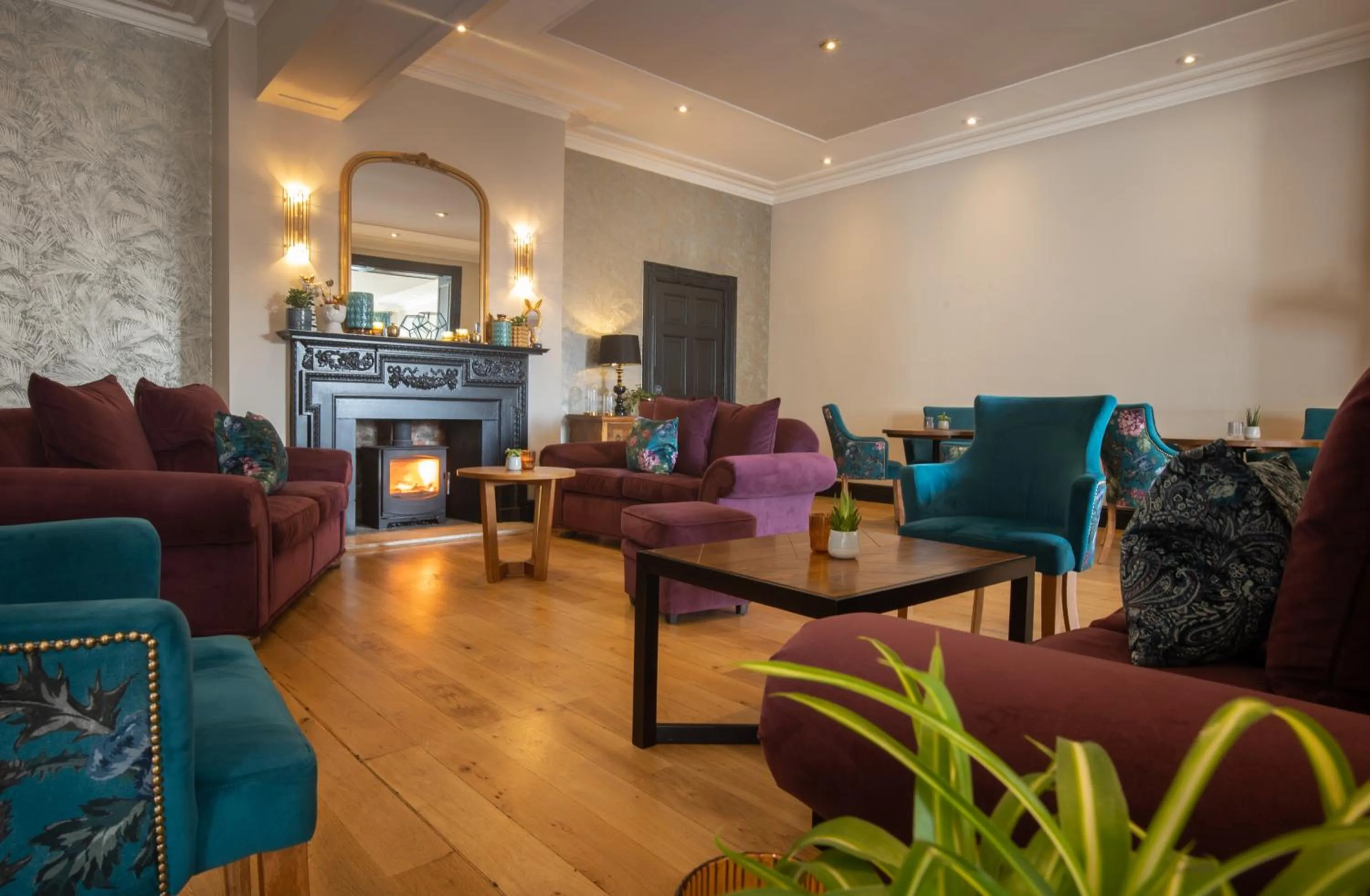 Restaurant/places to eat in Rowton Hall Hotel and Spa