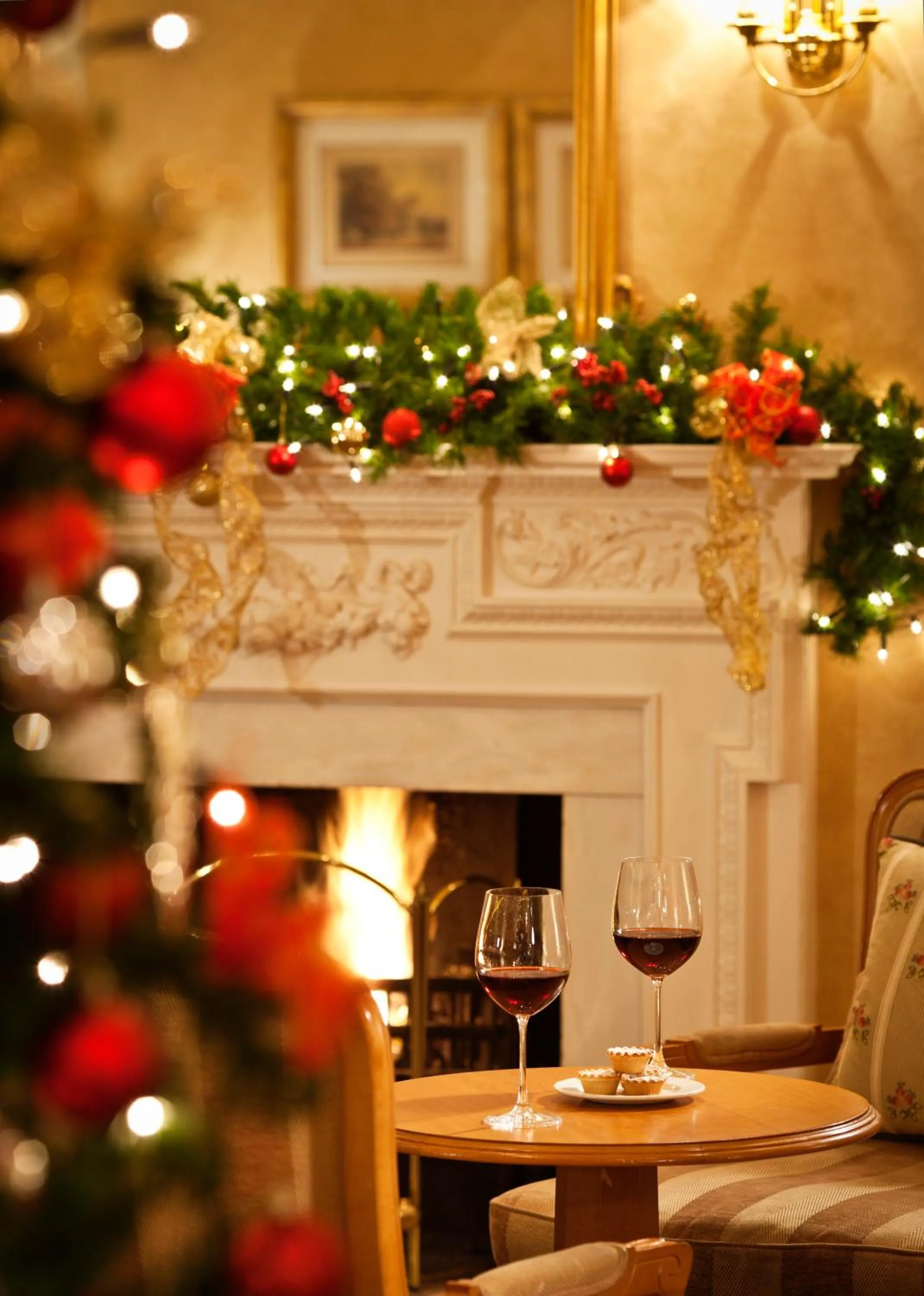 Lounge or bar in Rowton Hall Hotel and Spa