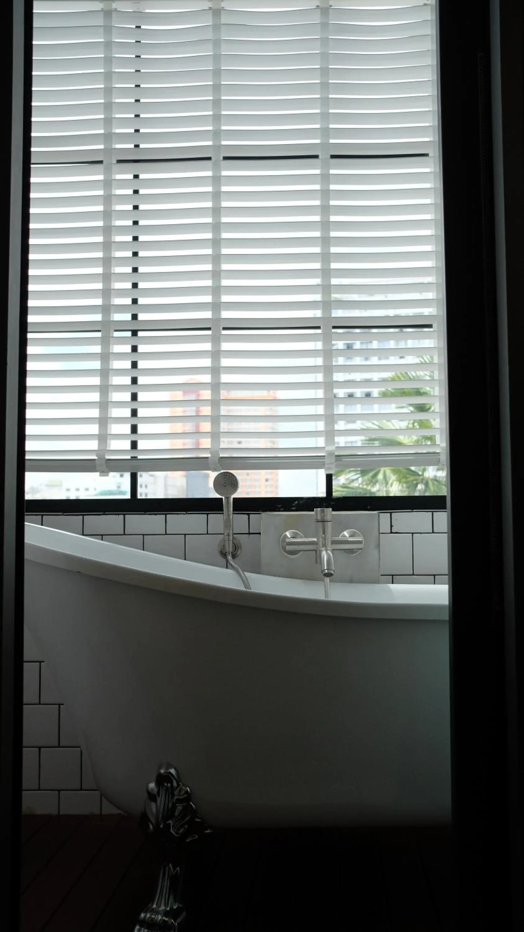 Bathroom in Iron32 Hotel