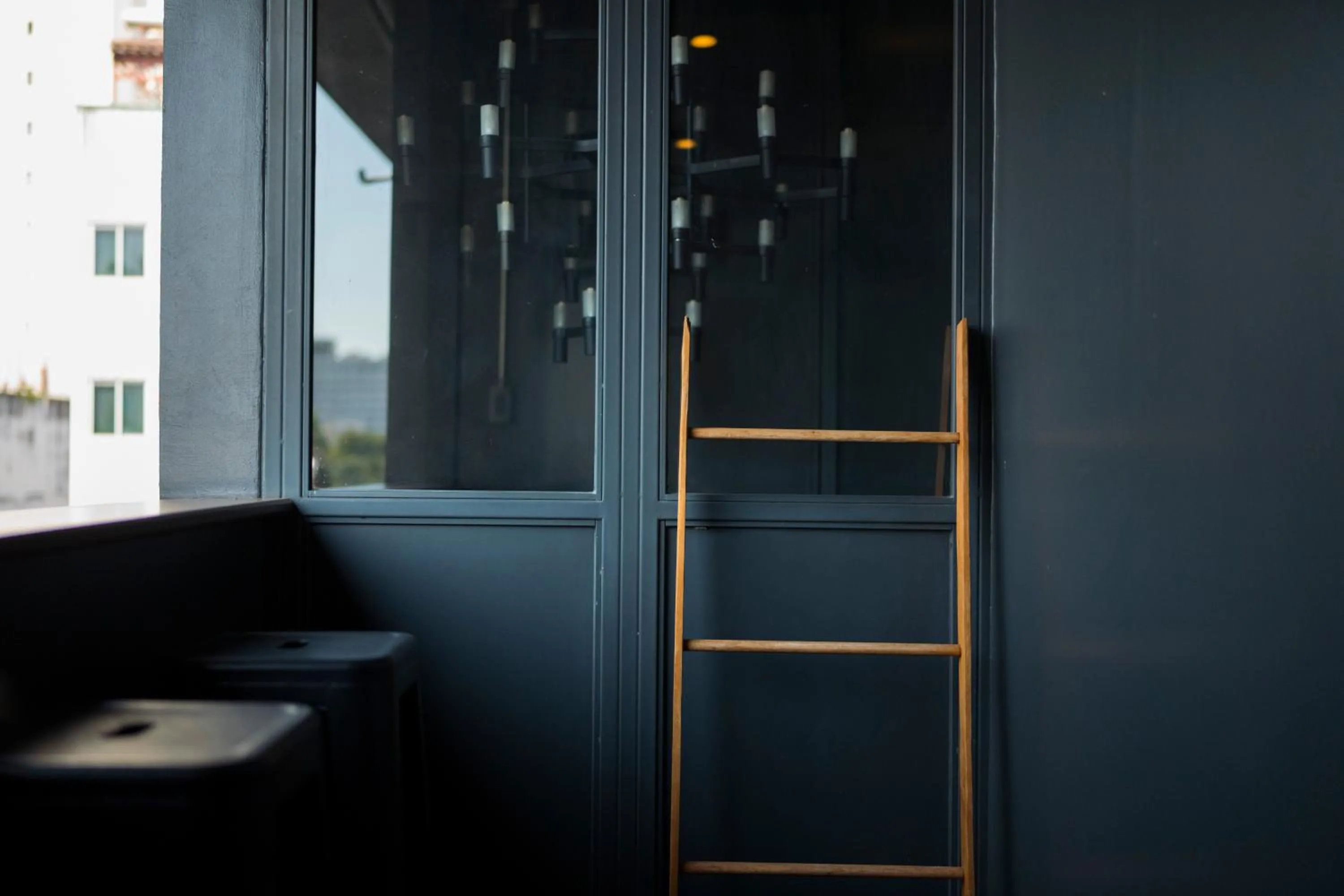 Patio in Iron32 Hotel