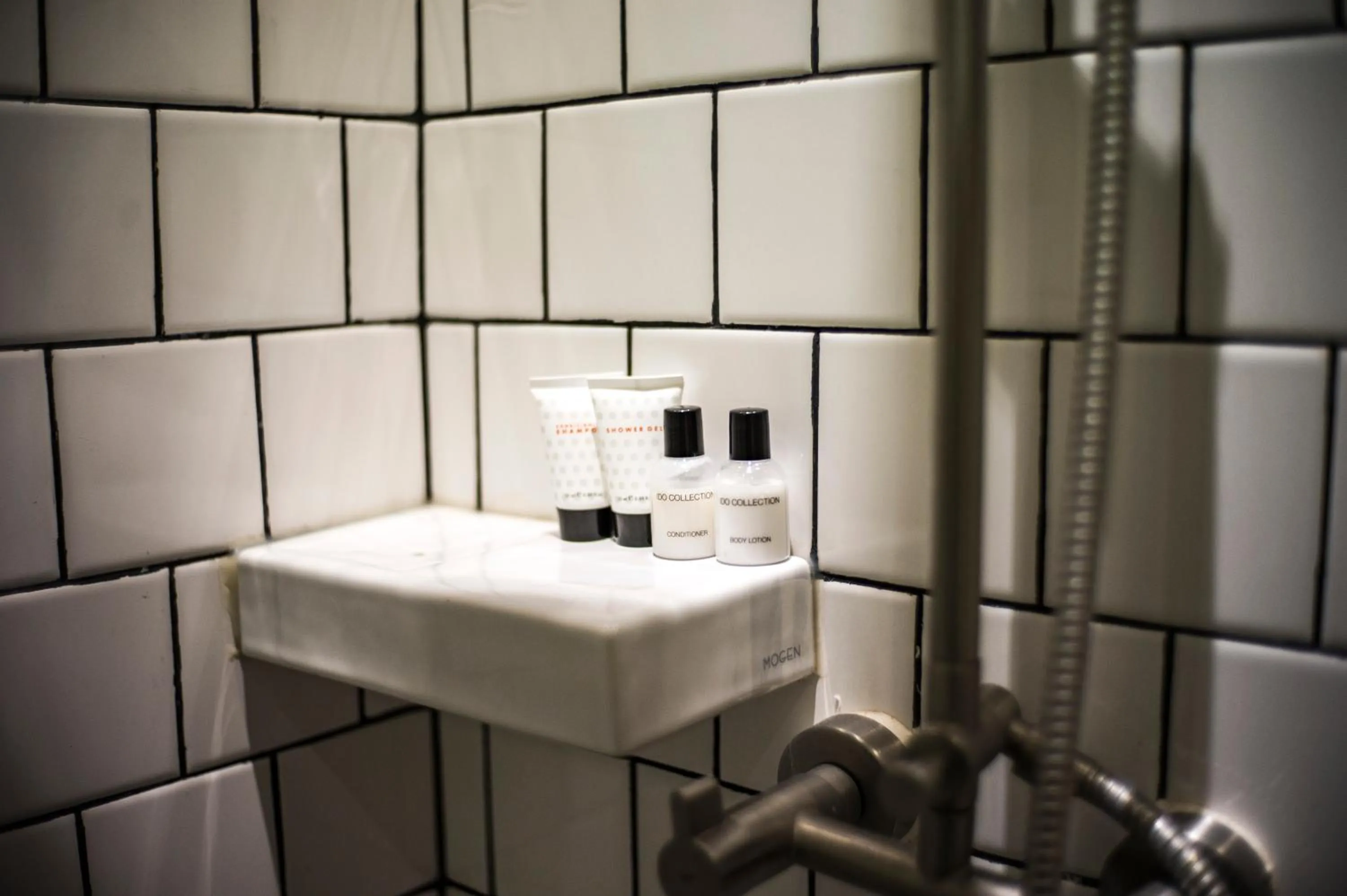 Bathroom in Iron32 Hotel