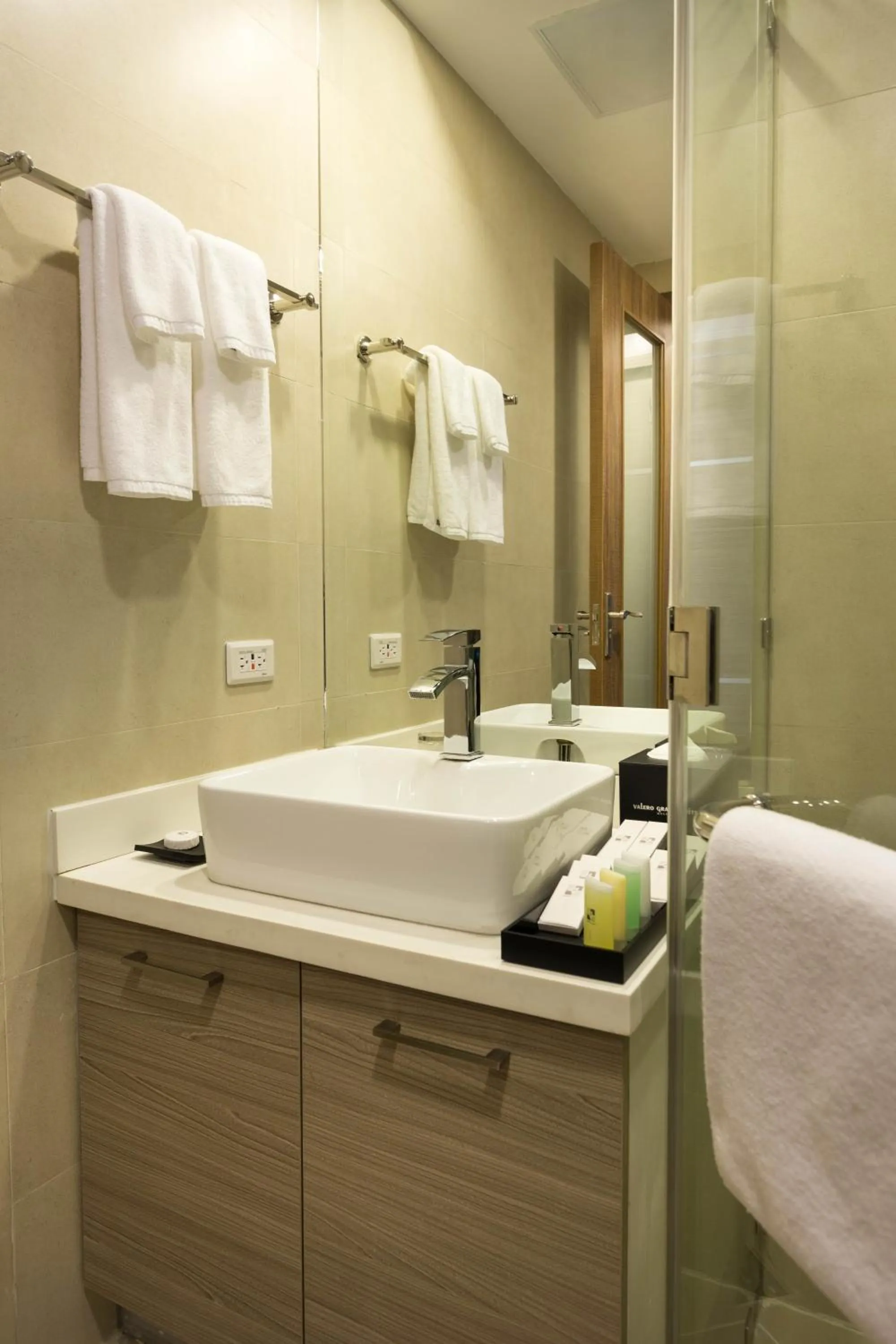 Bathroom in Valero Grand Suites by Swiss-Belhotel
