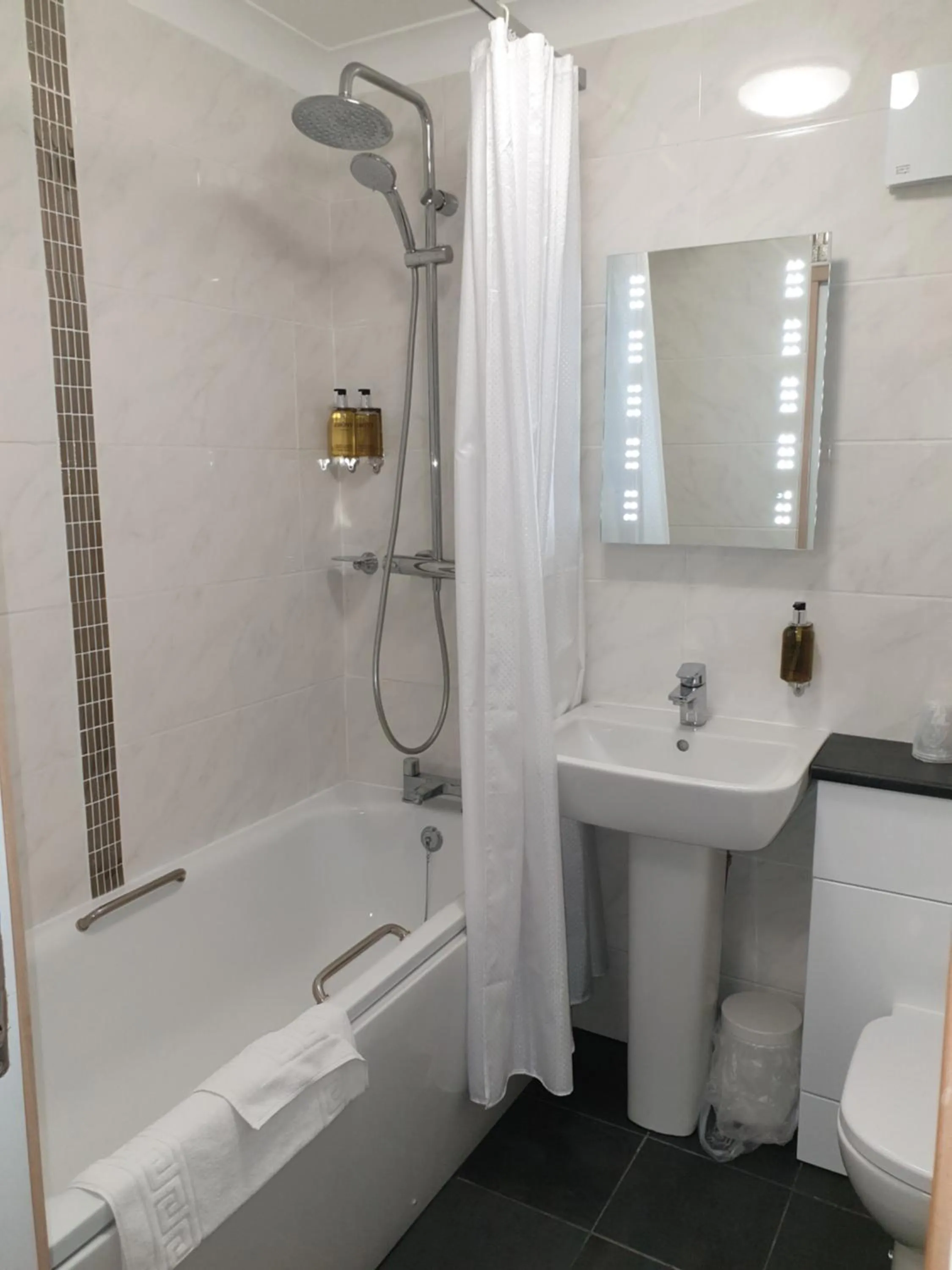 Shower in Red Lion Hotel