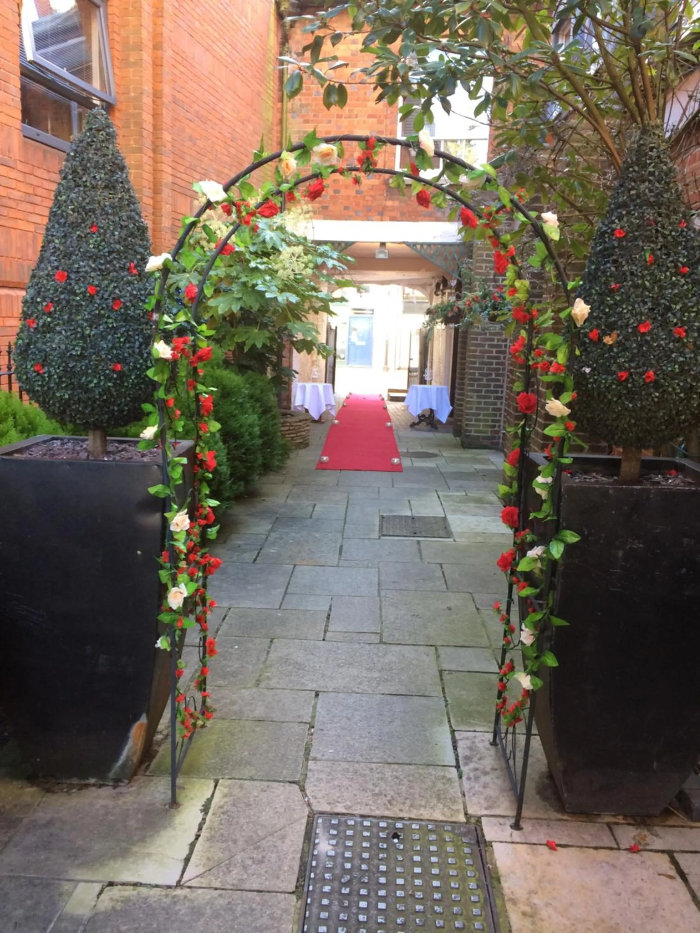 On site in Red Lion Hotel