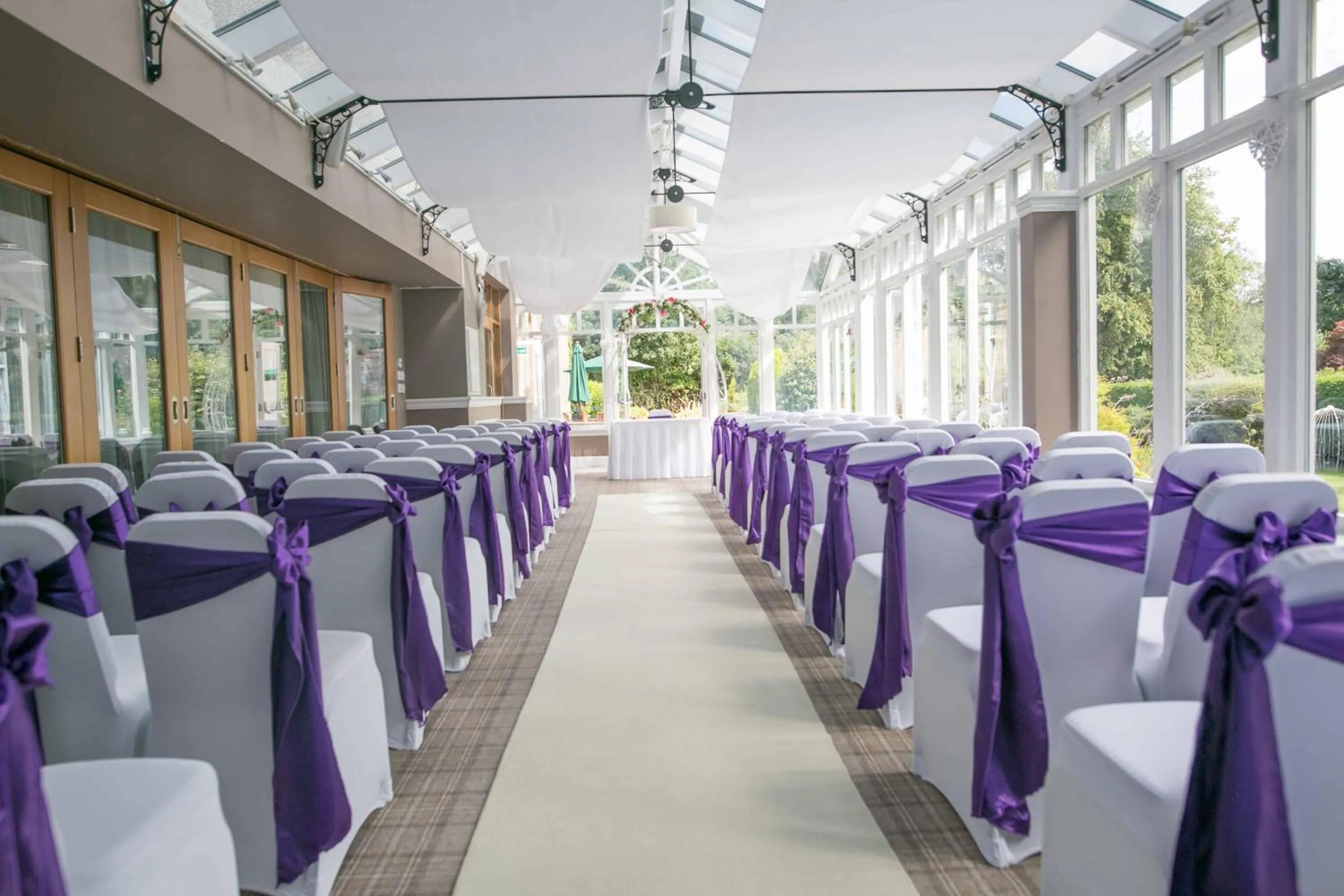 wedding in Rosslea Hall Hotel