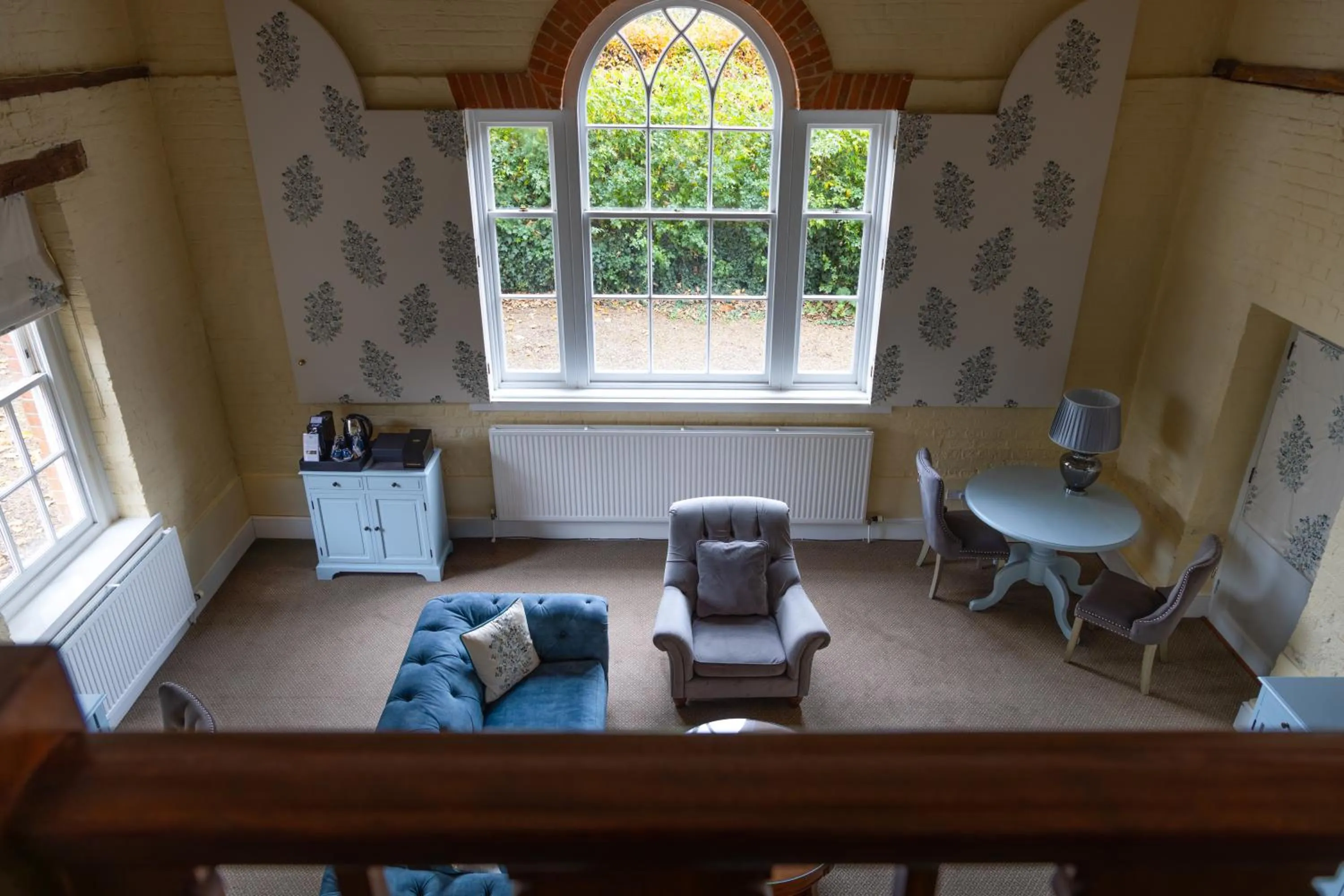 Bedroom in Hintlesham Hall Hotel