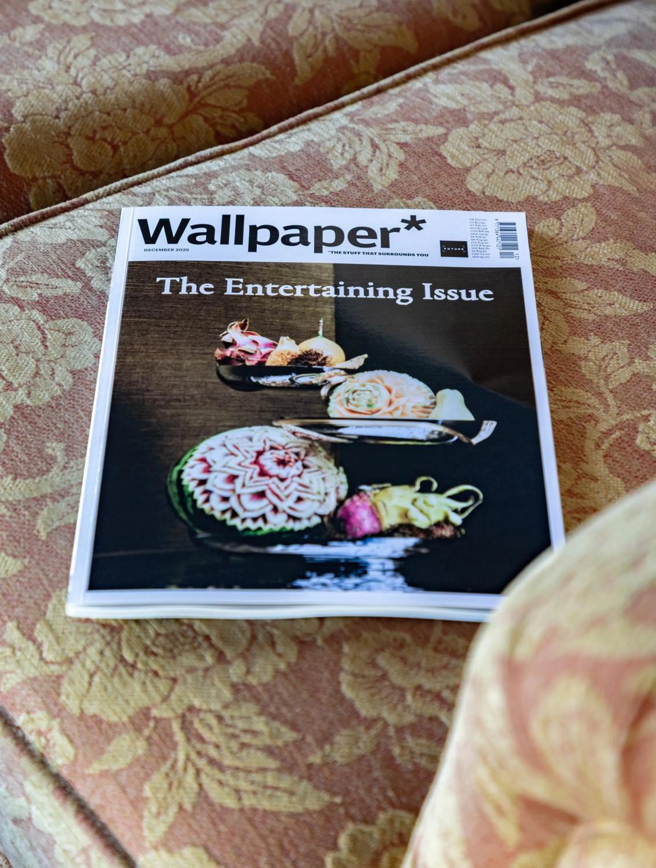 Text overlay in Hintlesham Hall Hotel