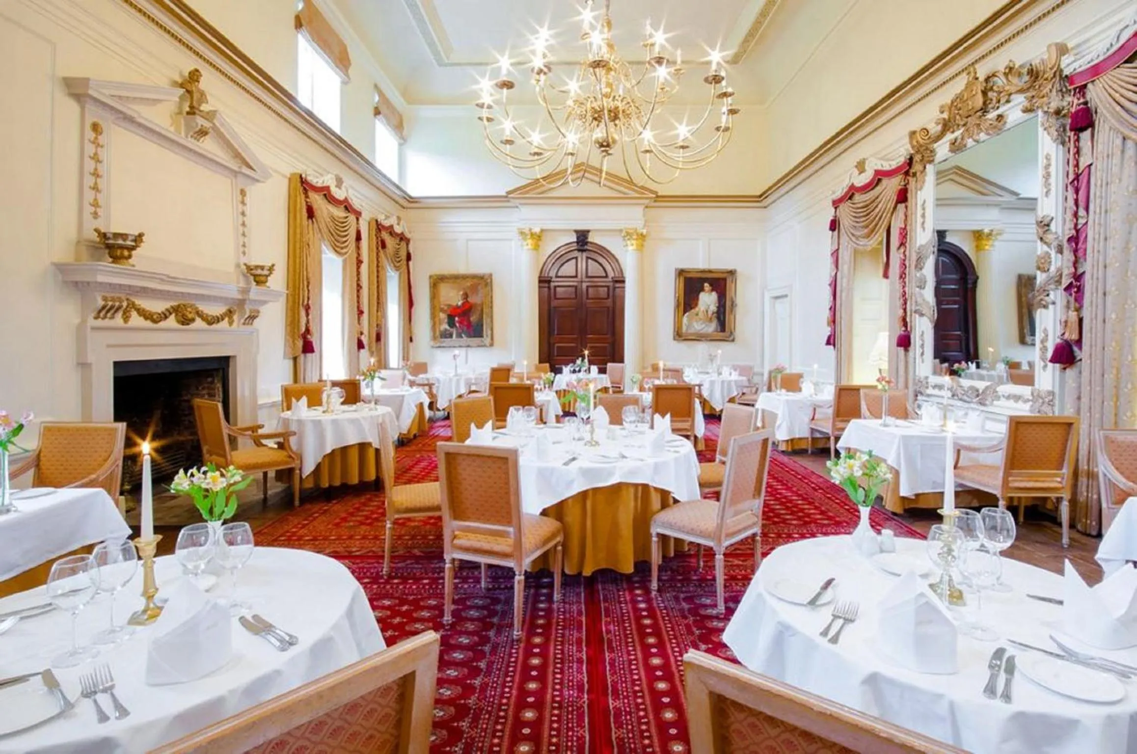 Restaurant/places to eat in Hintlesham Hall Hotel