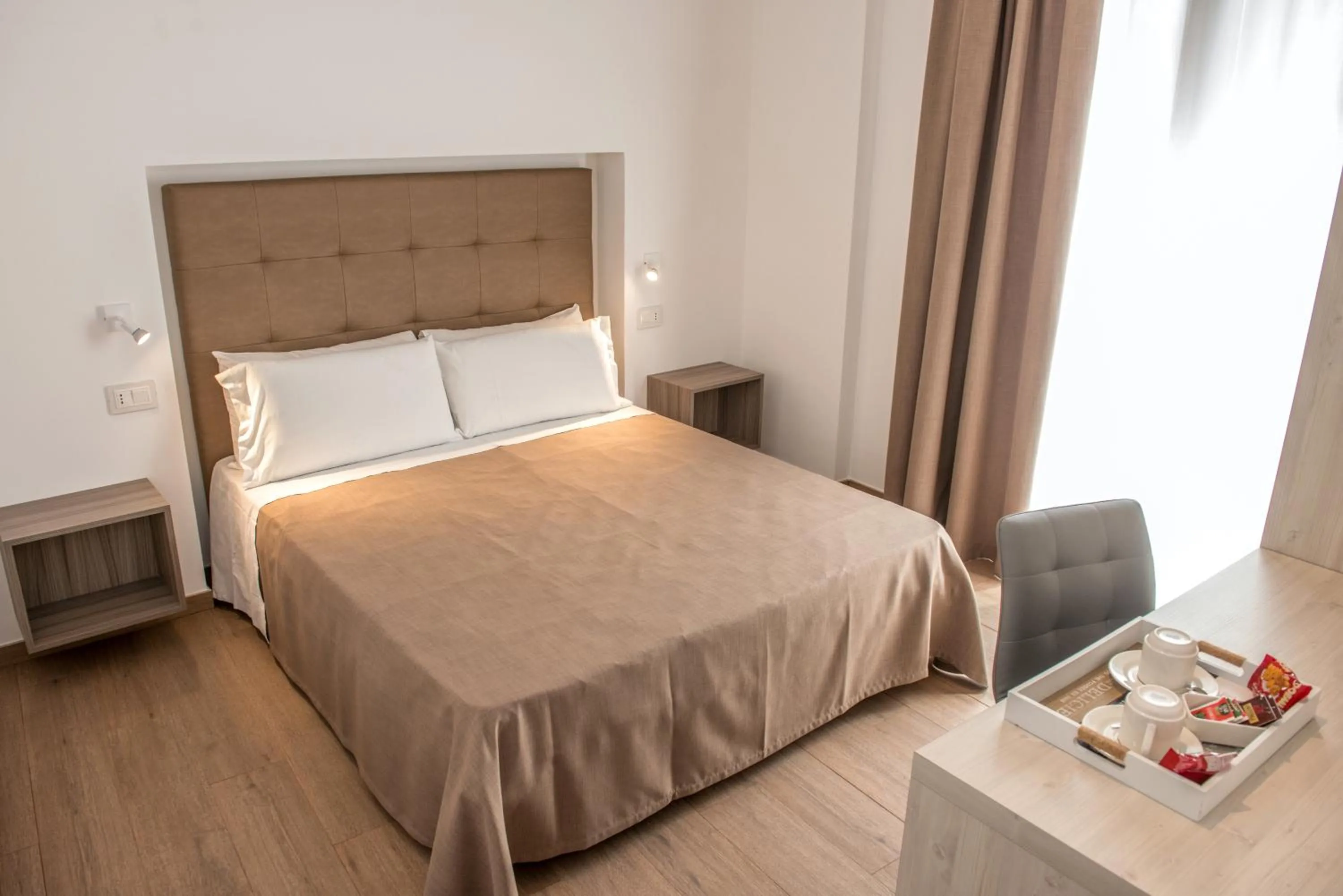 Coffee/tea facilities, Bed in I Cordari B&B