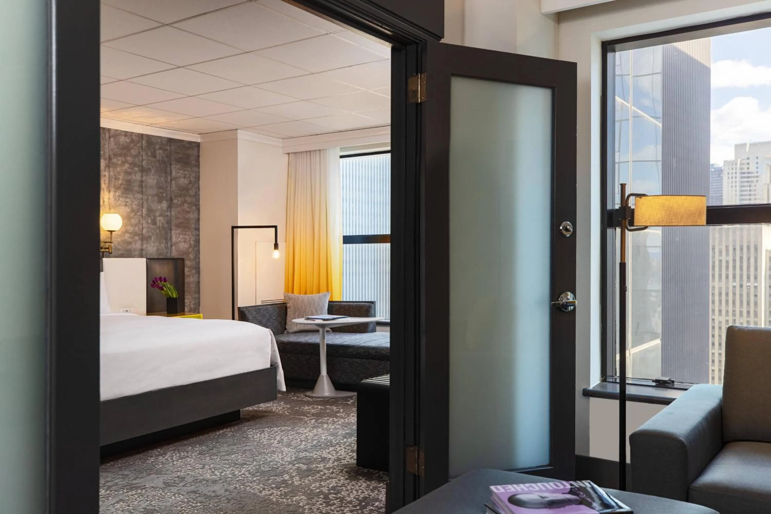 Bedroom, Bed in Renaissance New York Times Square by Marriott