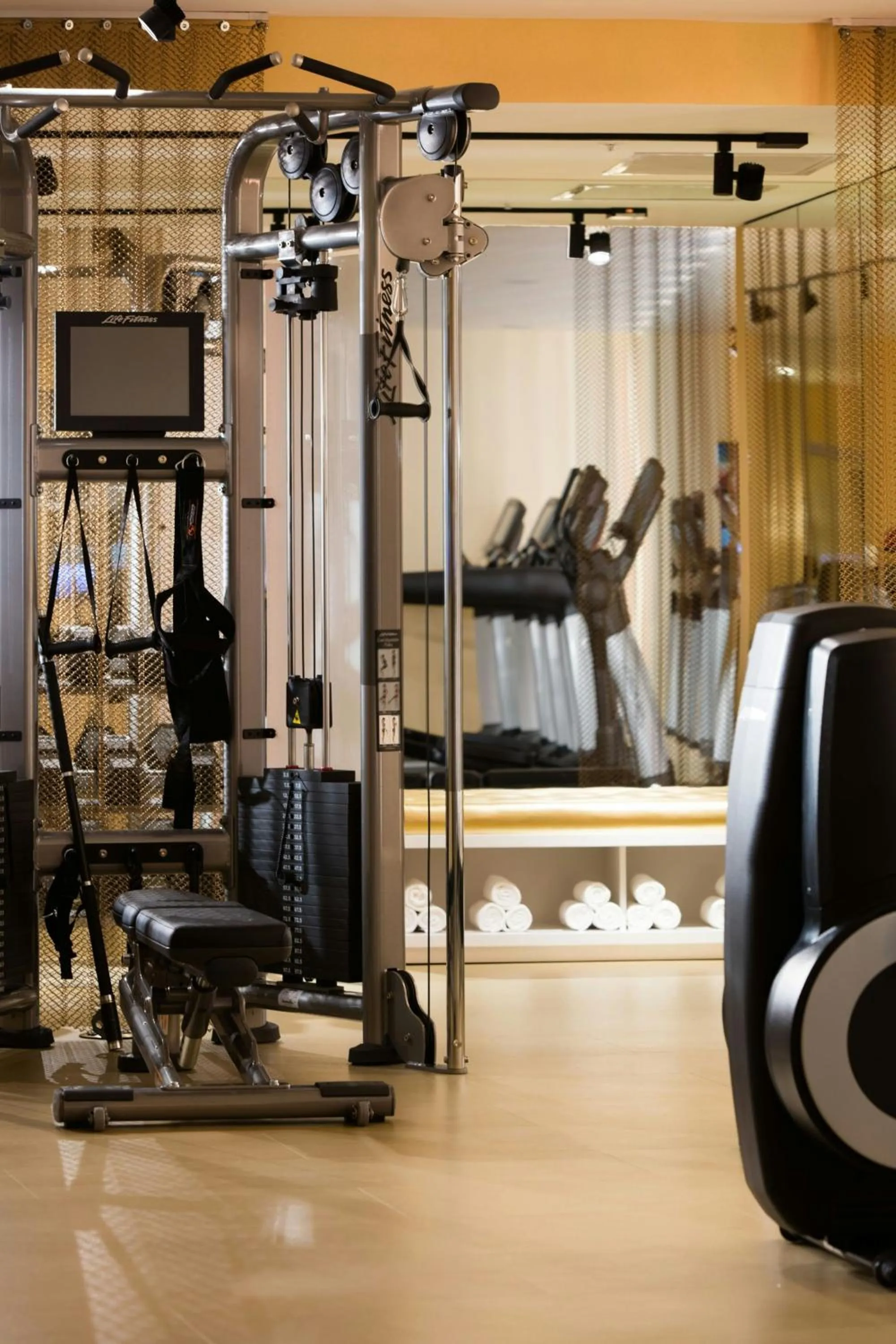 Fitness centre/facilities in Renaissance New York Times Square by Marriott