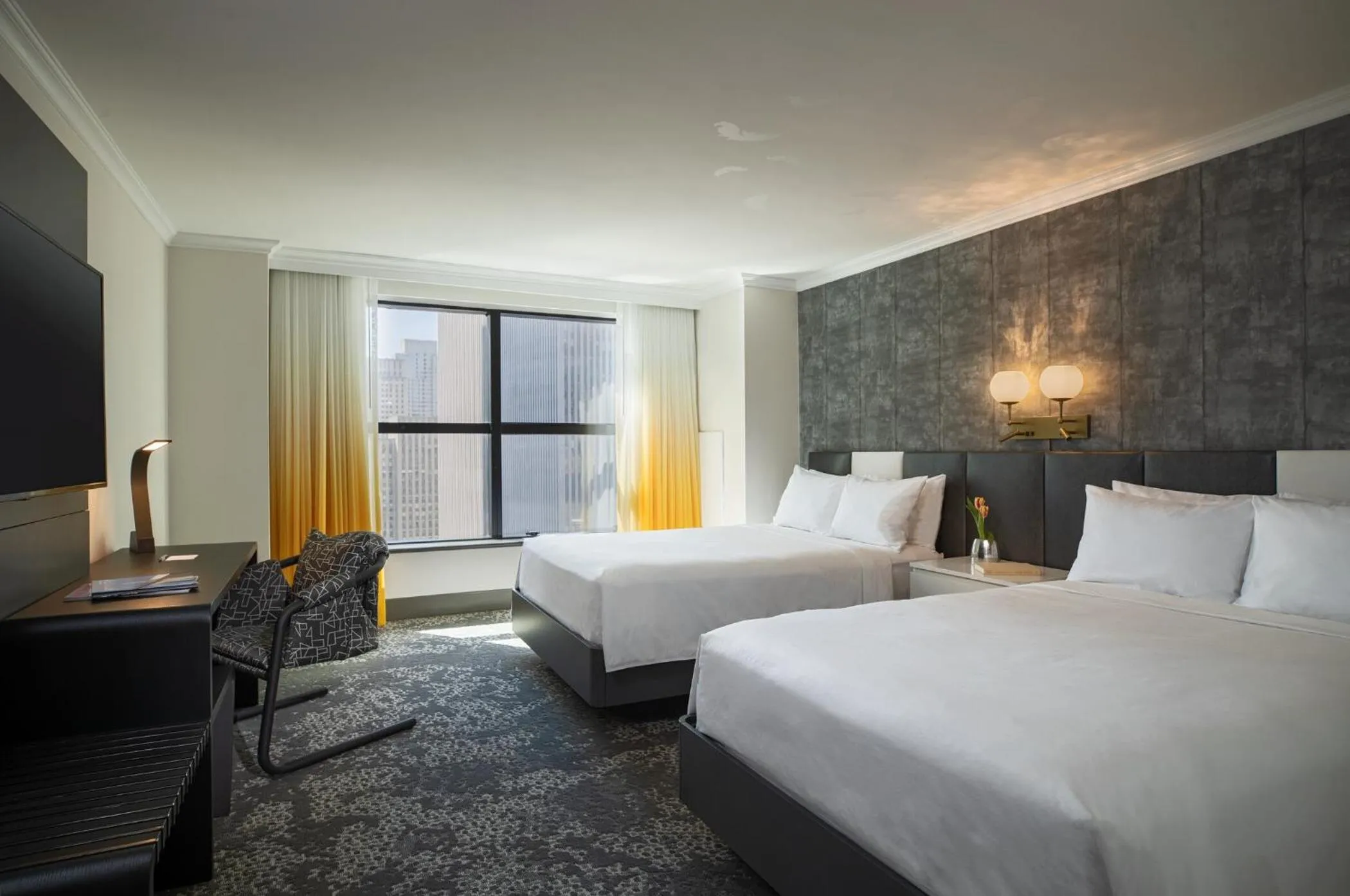 Bedroom, Bed in Renaissance New York Times Square by Marriott