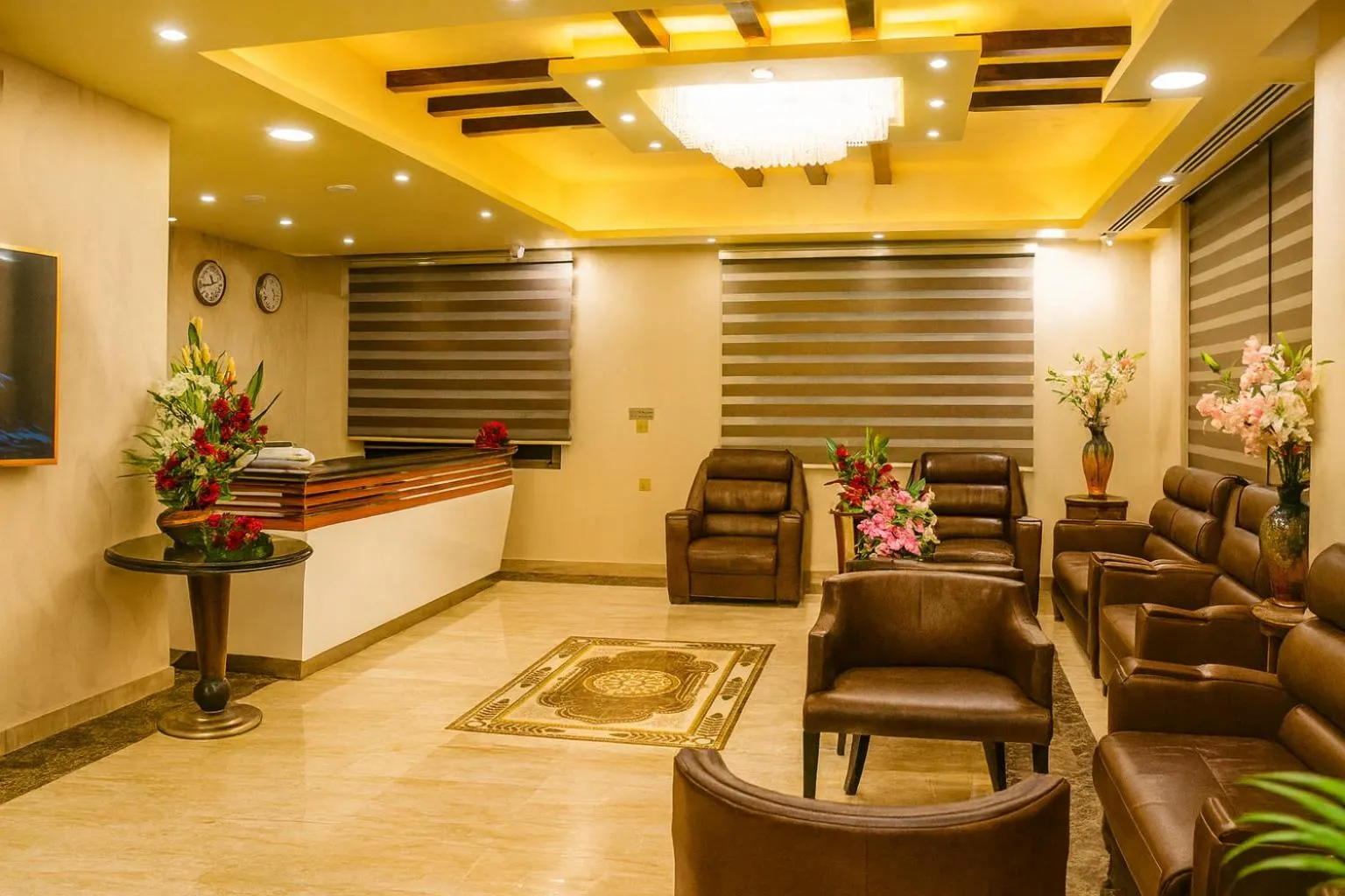 Lobby or reception in Aljamal Hotel