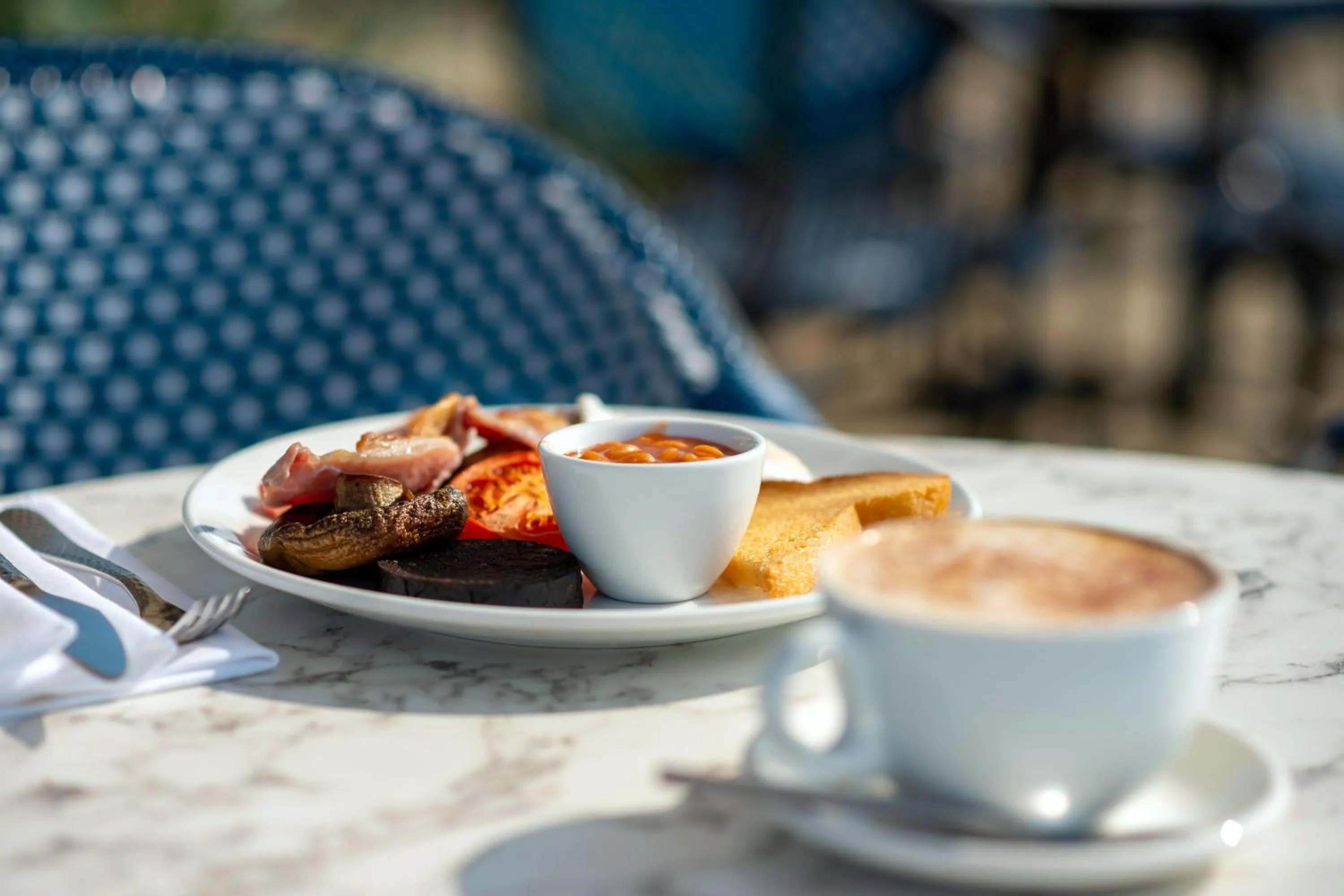 Breakfast in The Relais Cooden Beach and Spa