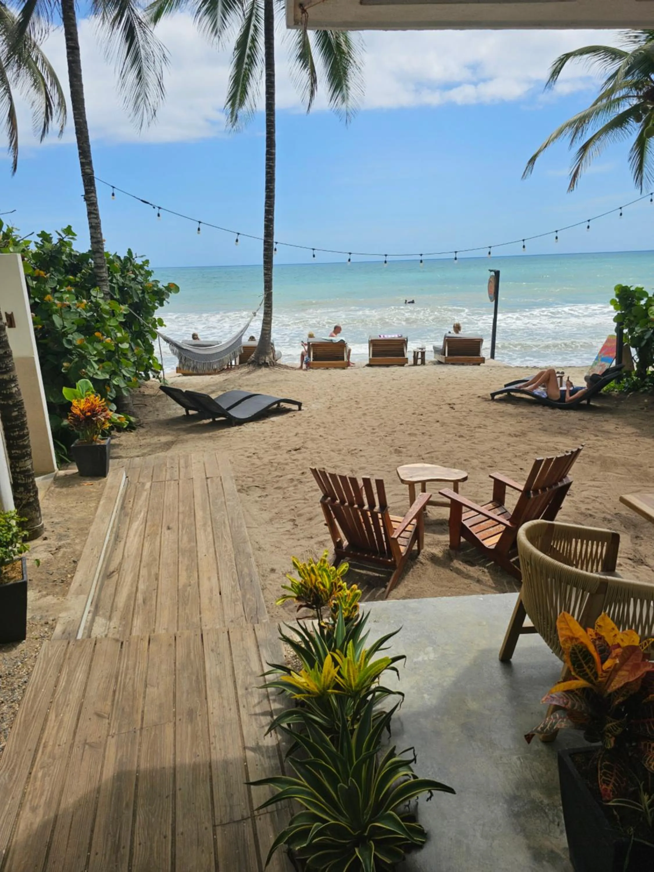 Property building in Makao Beach Hotel