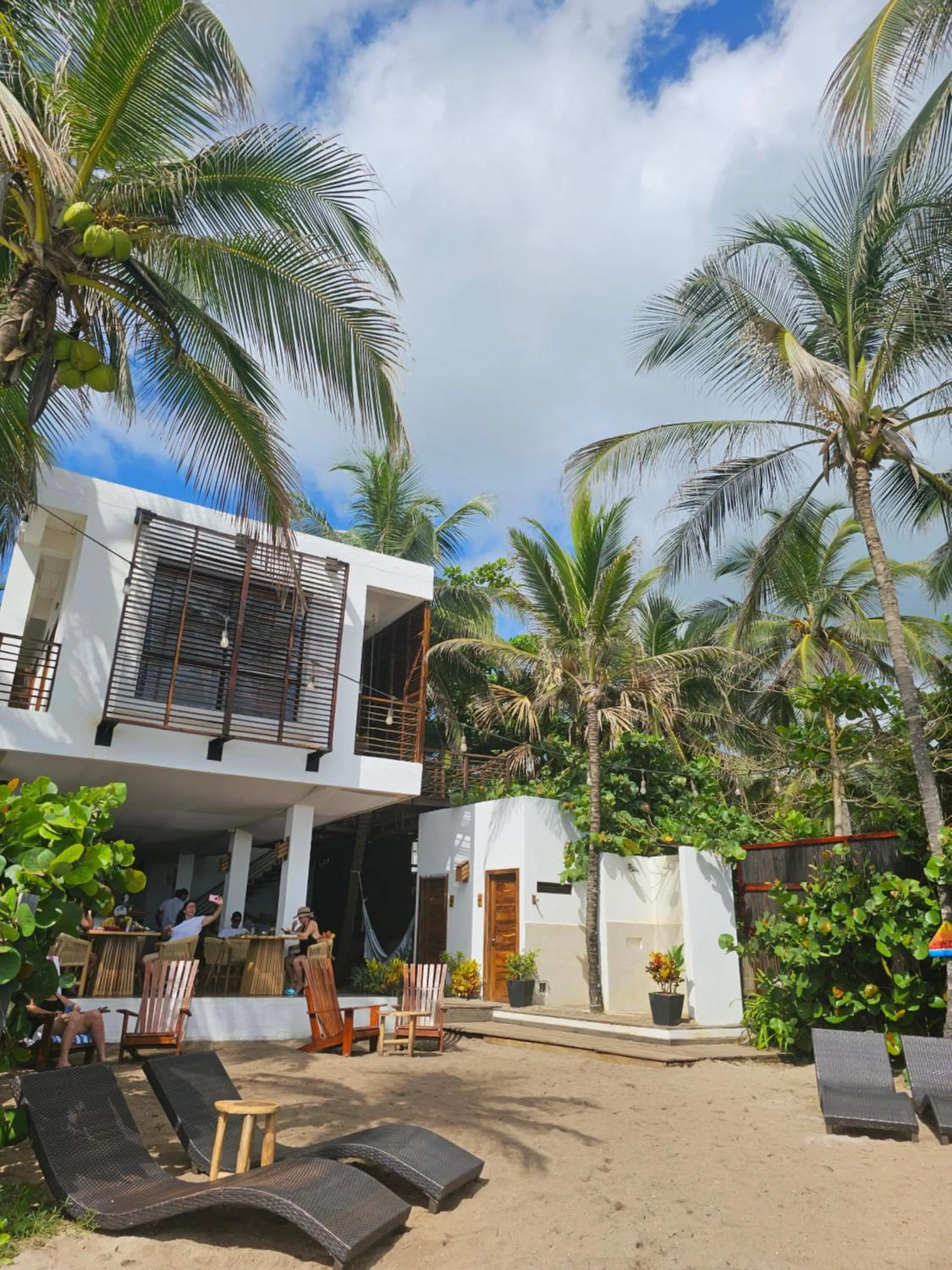Property building in Makao Beach Hotel