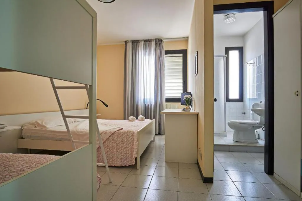 Bed in Hotel Mazzurco