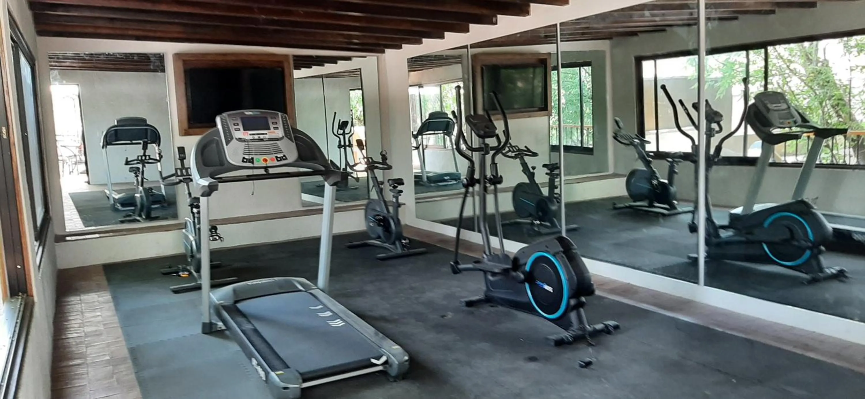 Fitness centre/facilities in Hacienda El Salitre Hotel & Spa