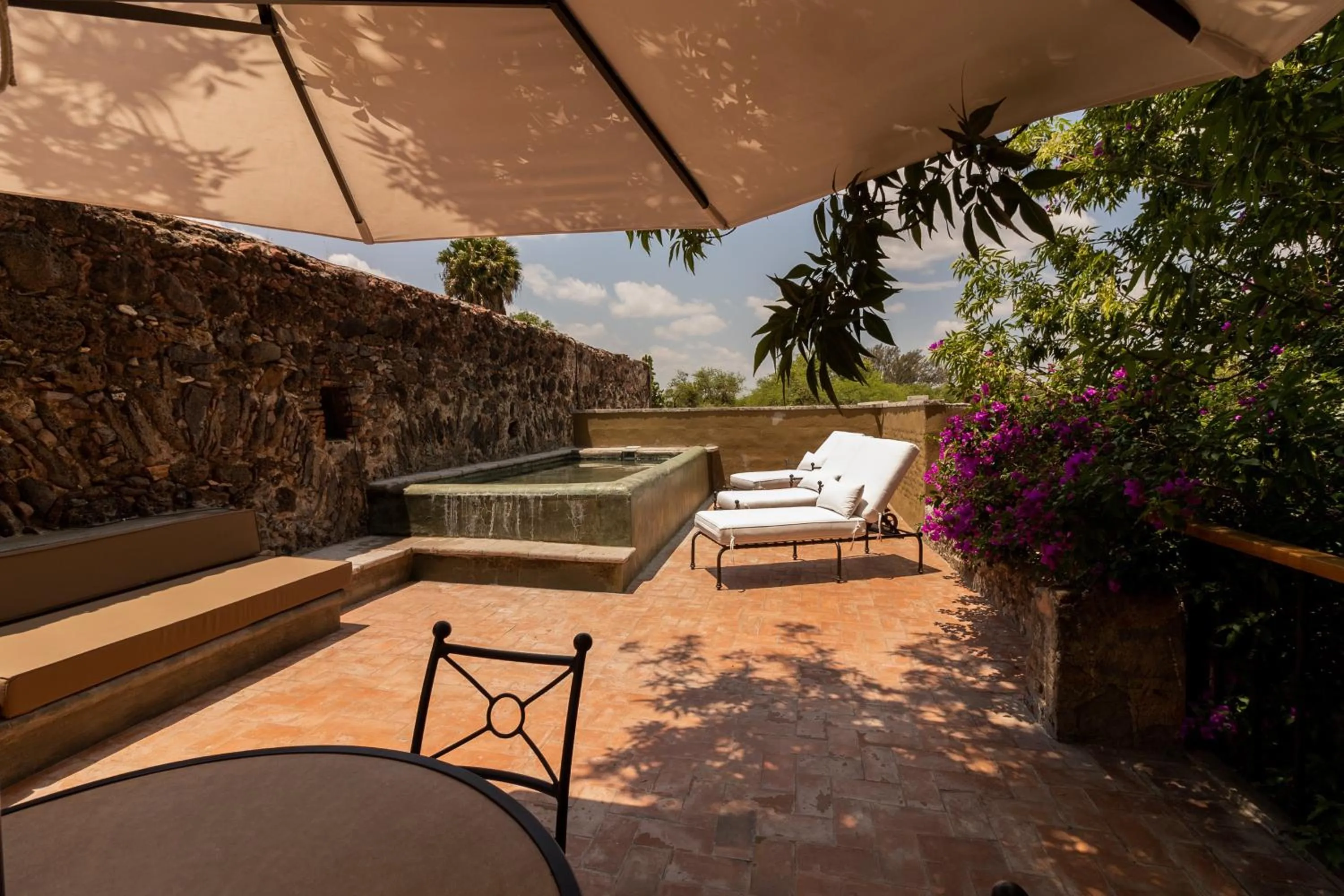 Balcony/Terrace in Hacienda El Salitre Hotel & Spa