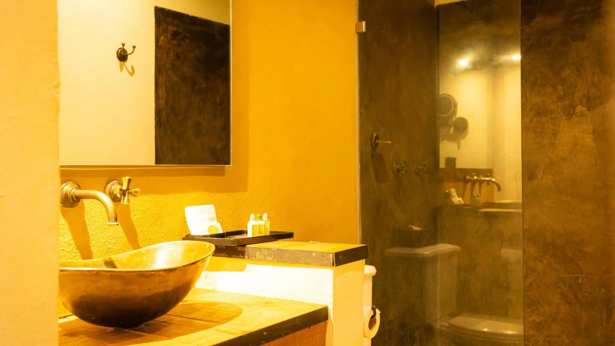 Bathroom in Hacienda El Salitre Hotel & Spa