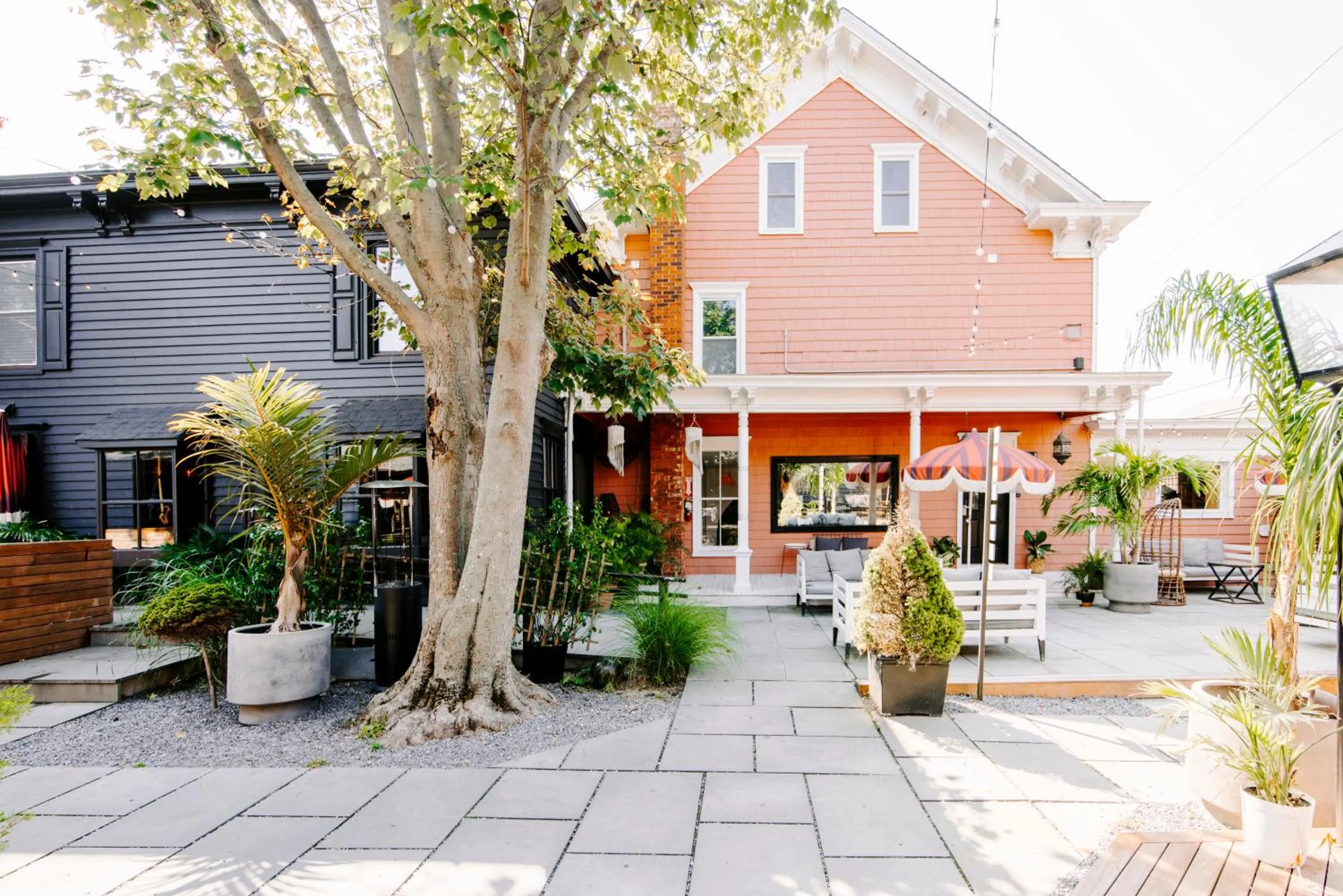 Patio in American Beech Hotel