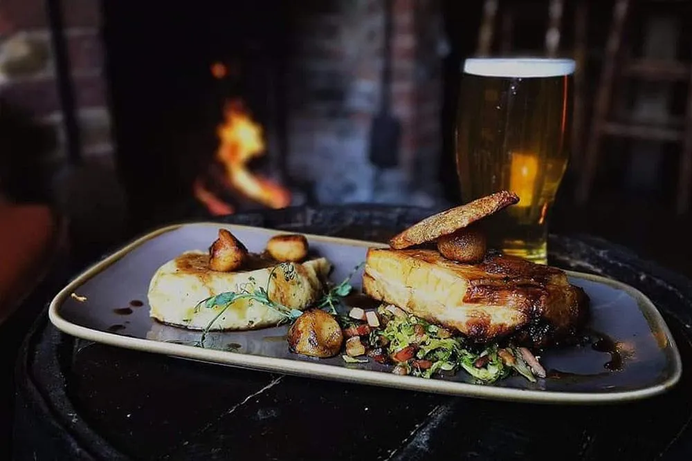 Food in The Black Horse Inn