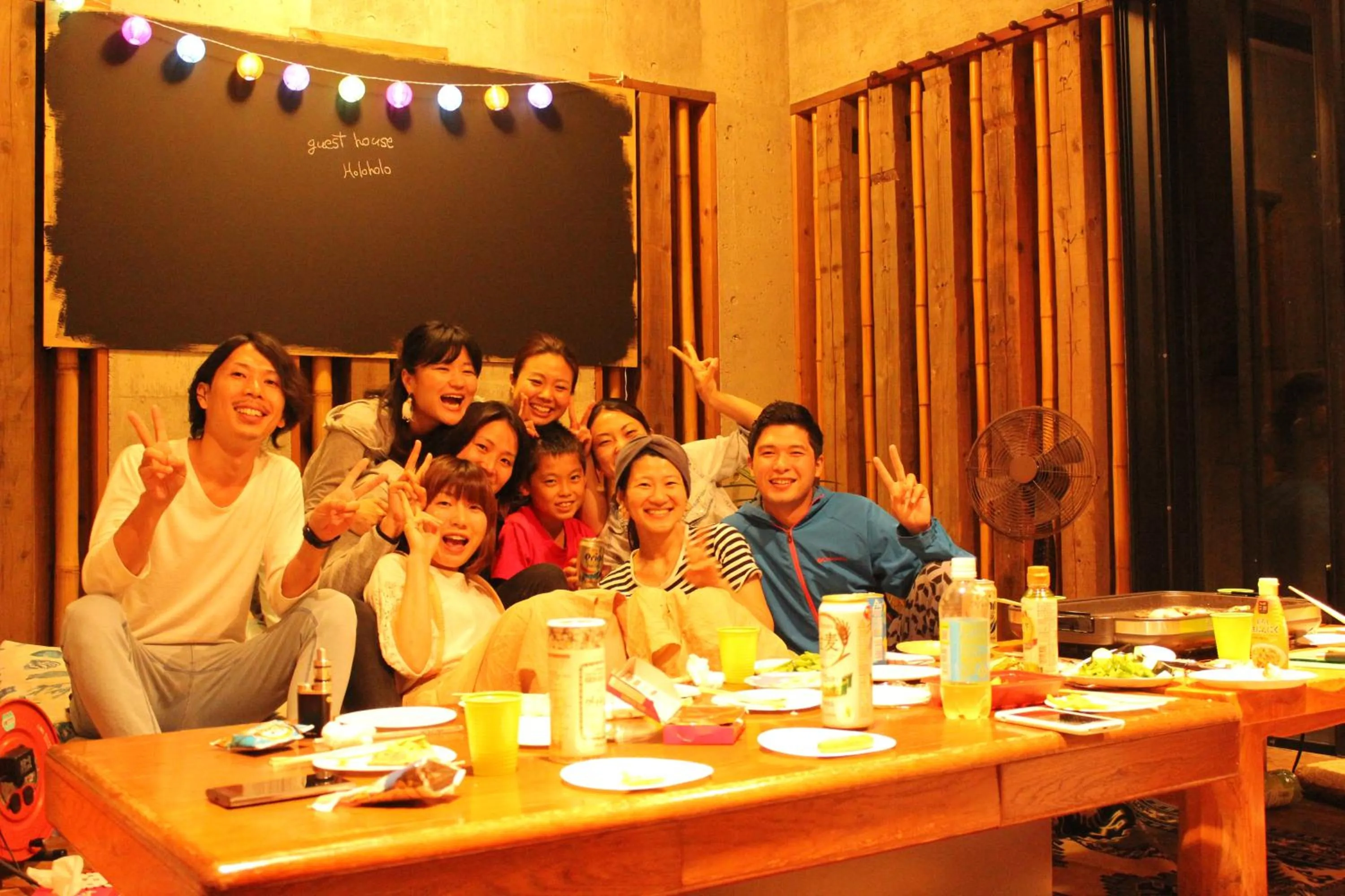 Staff in guest house Holoholo Ishigakijima