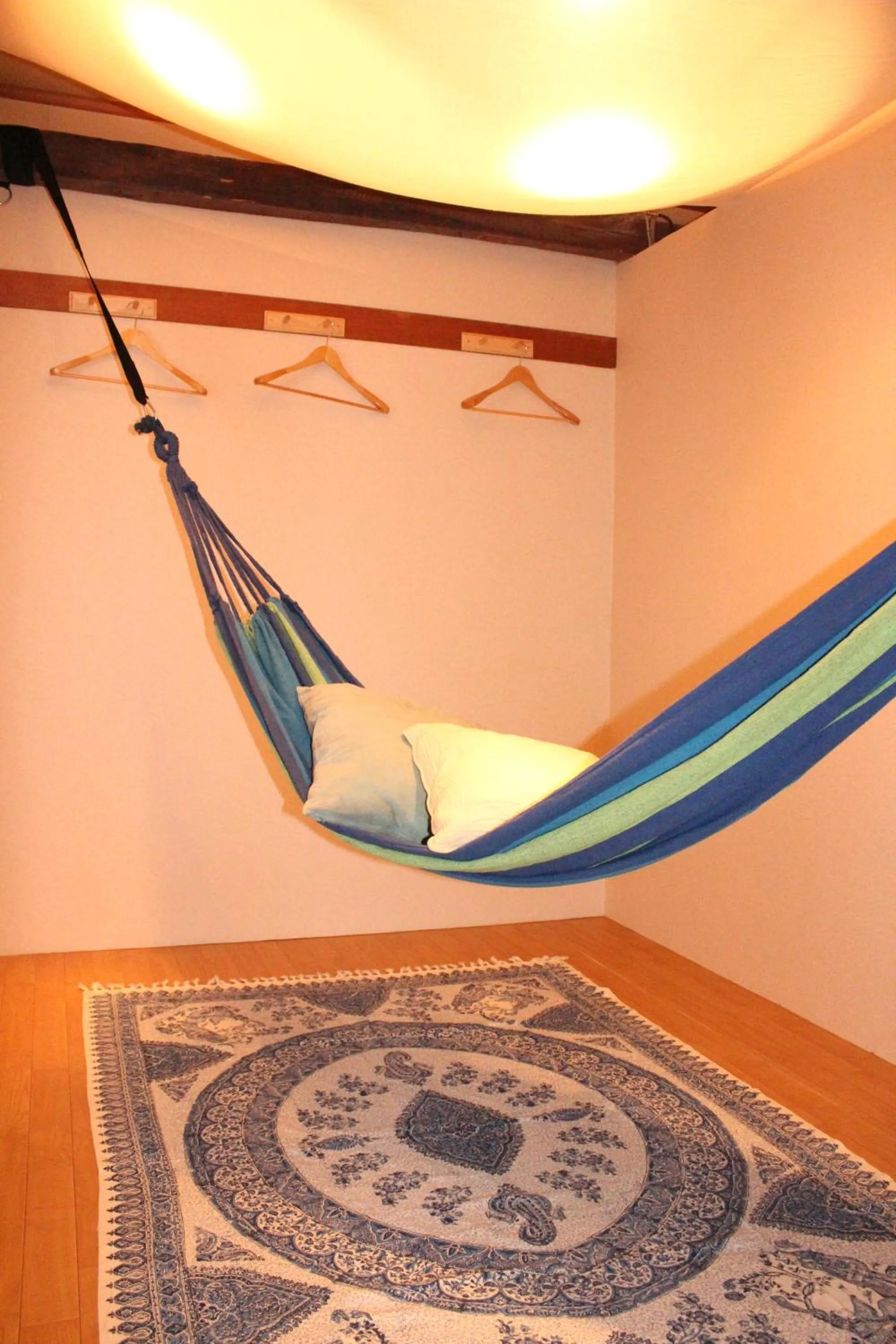 Bed in guest house Holoholo Ishigakijima