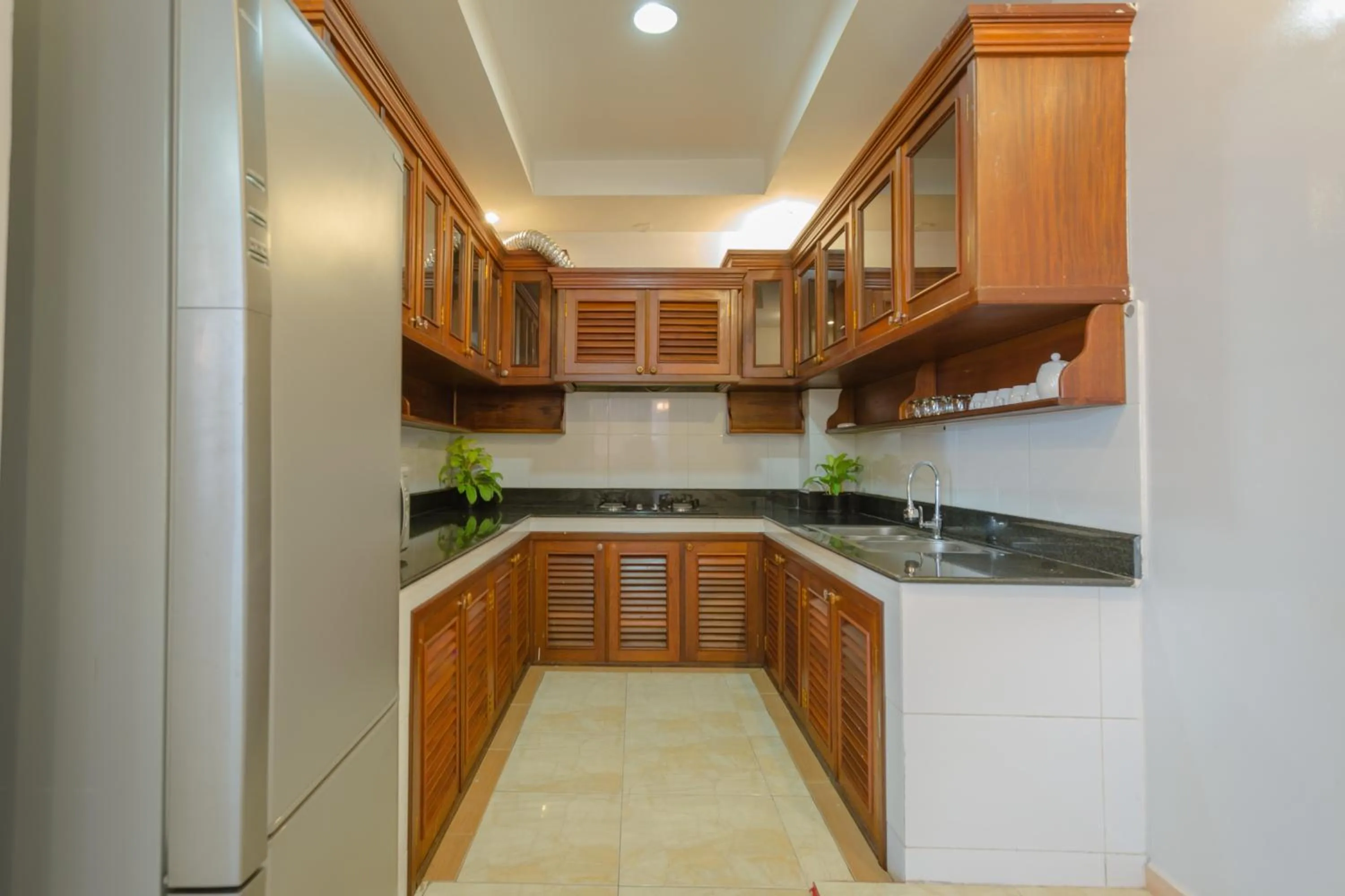 Kitchen or kitchenette in MekongView 1 CondoTel