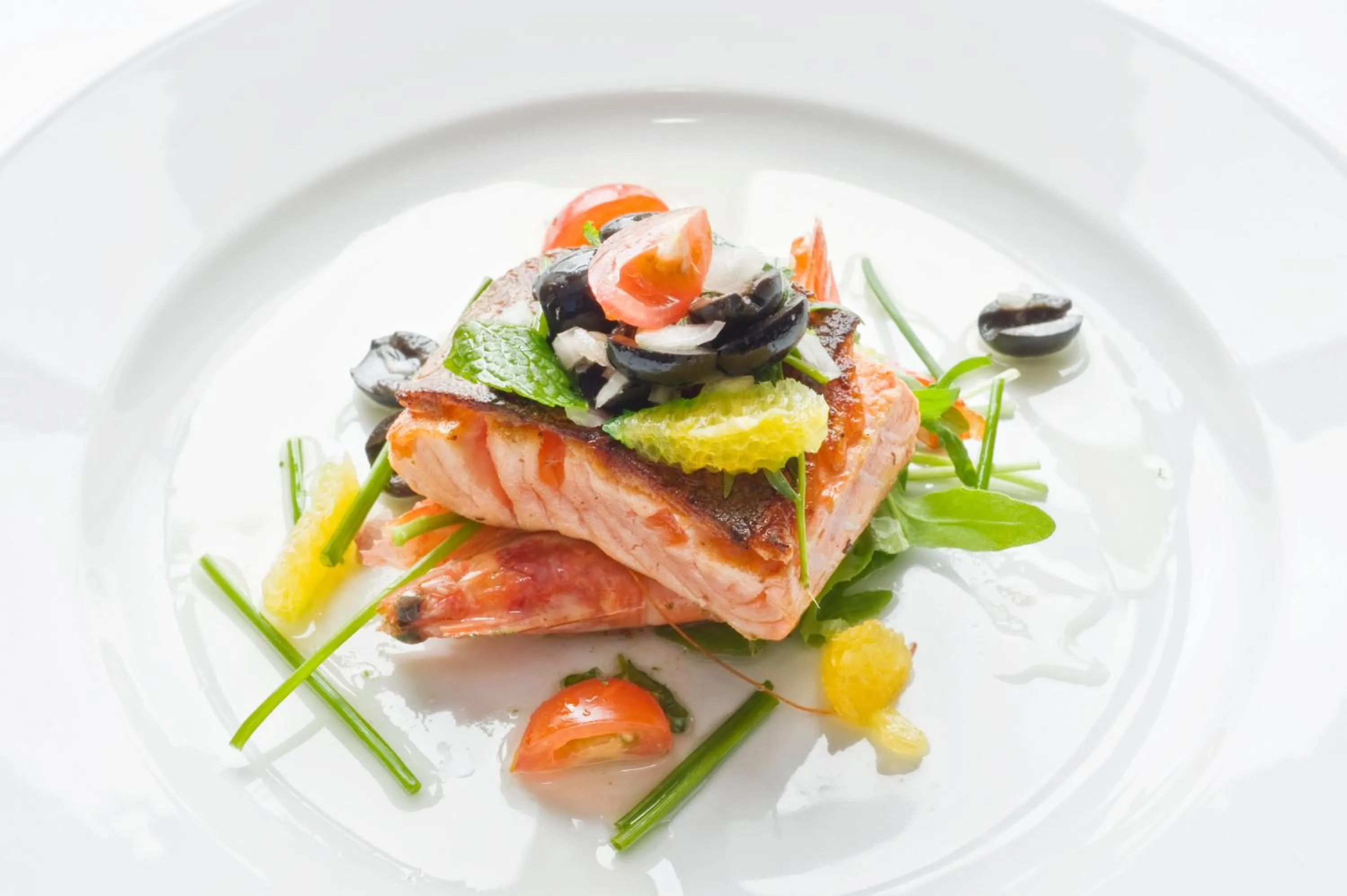 Food close-up in Bloomfield House Hotel, Leisure Club & Spa