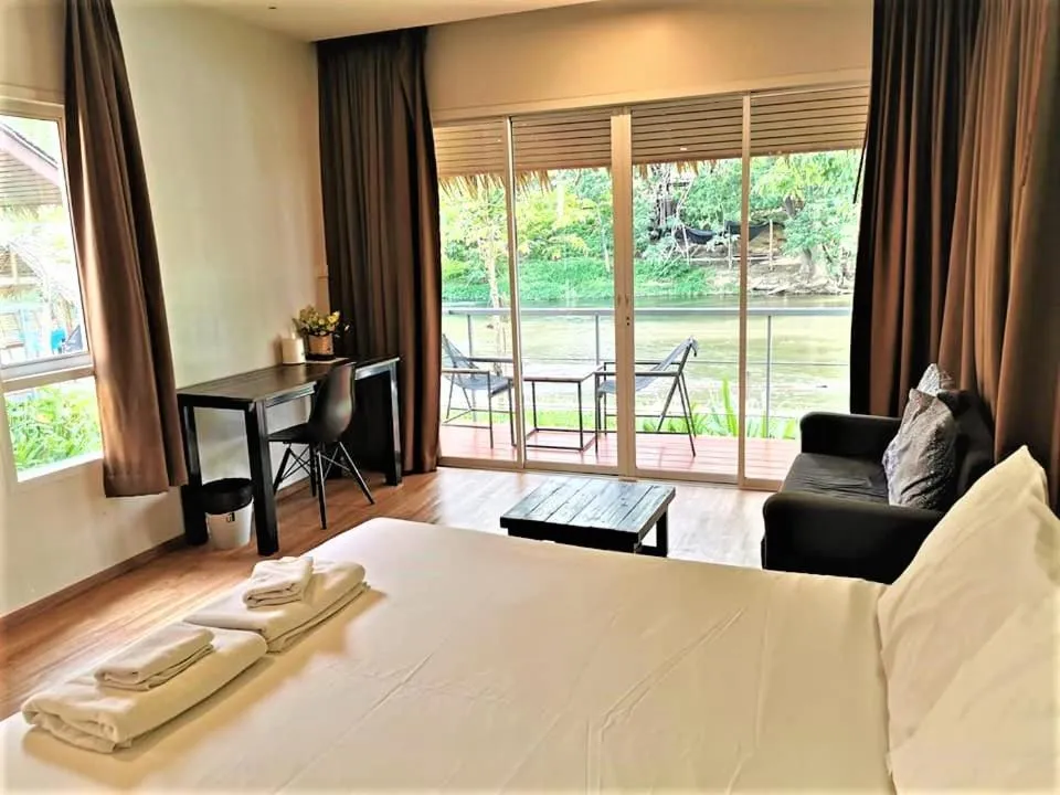 Bed in Narinfah Resort