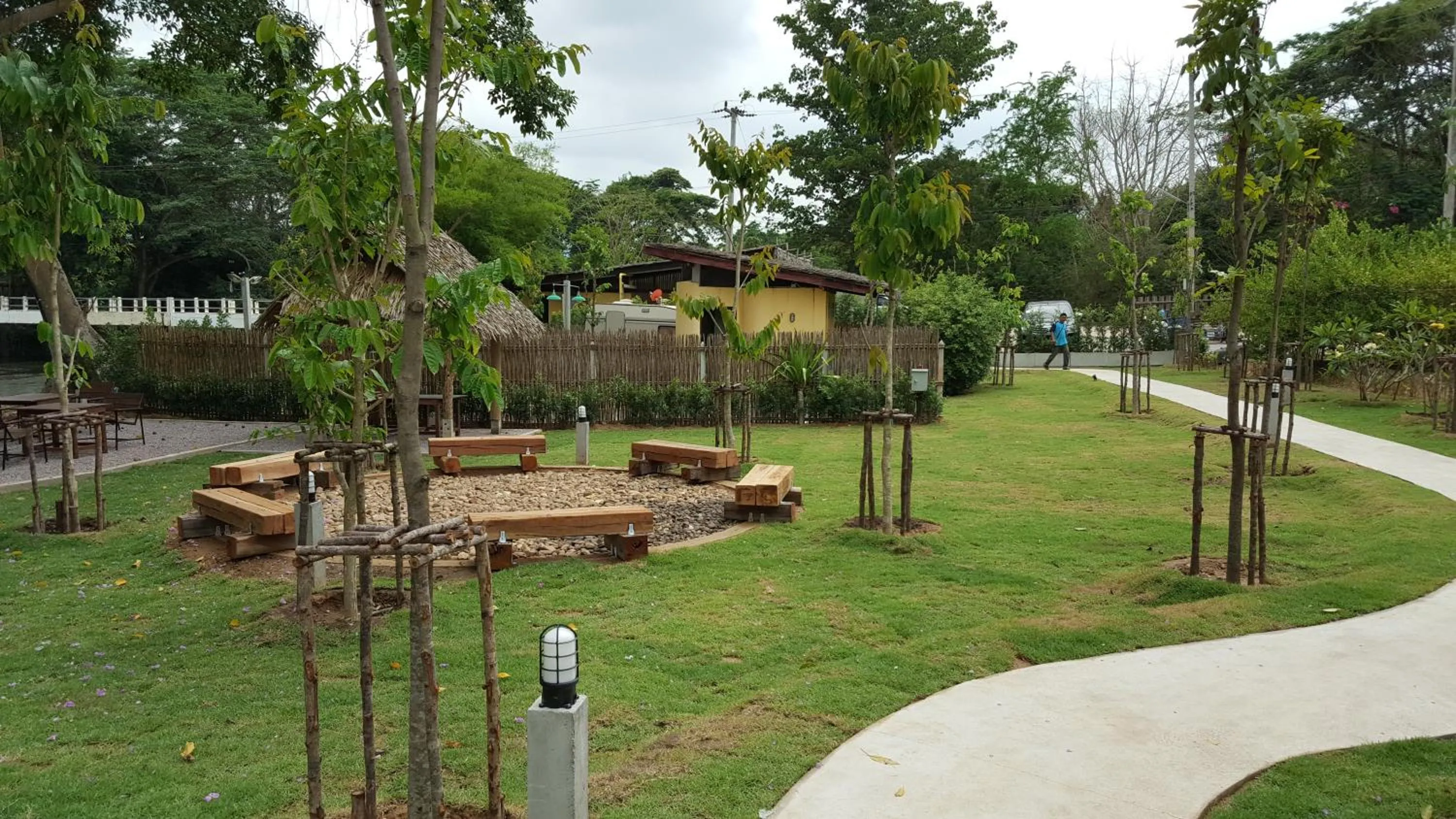 Natural landscape in Narinfah Resort