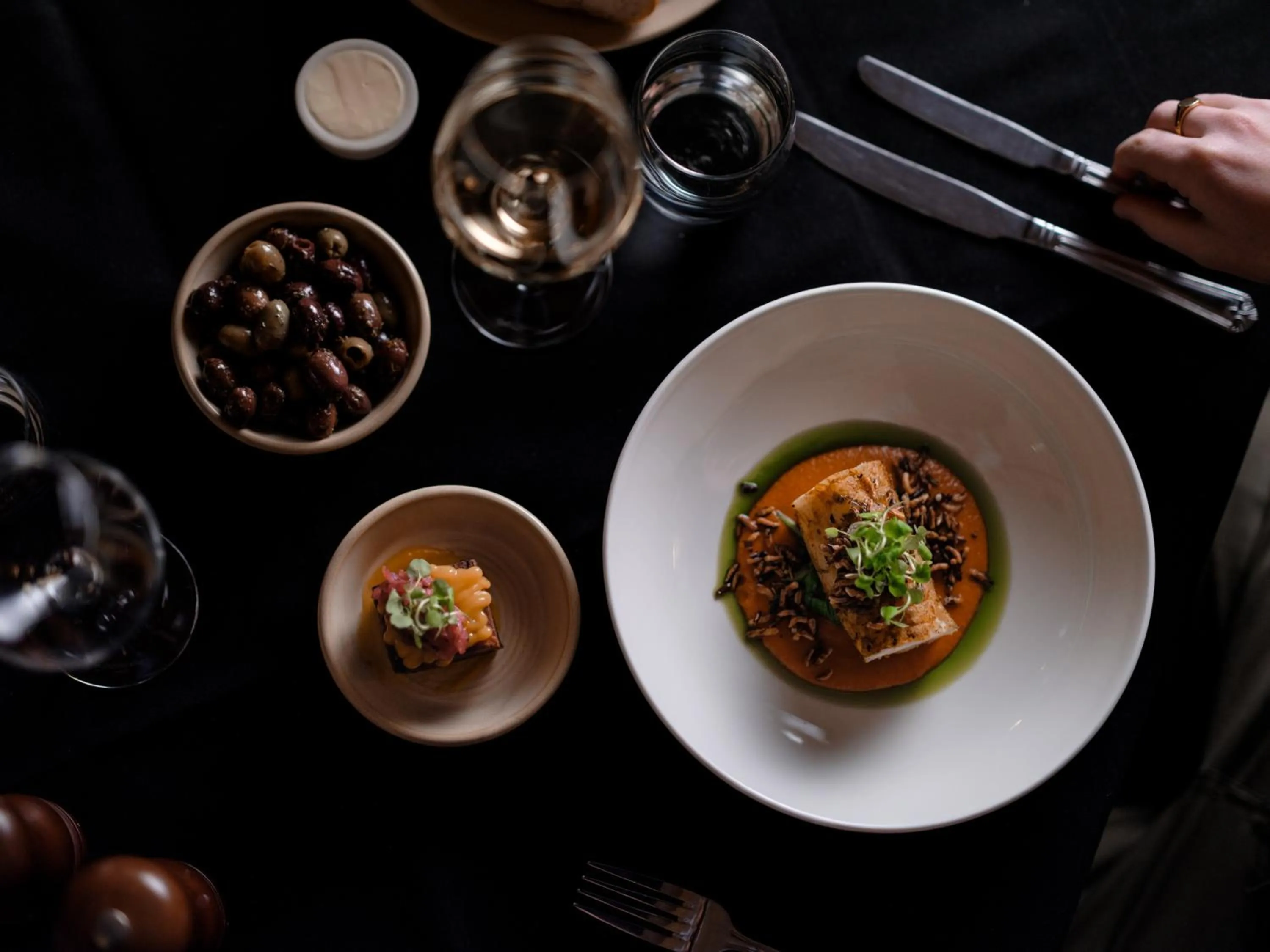 Food in Dalhousie Castle