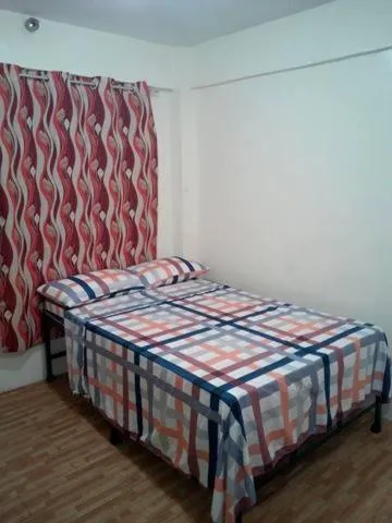 Bed in Budget Studio Unit in Makati
