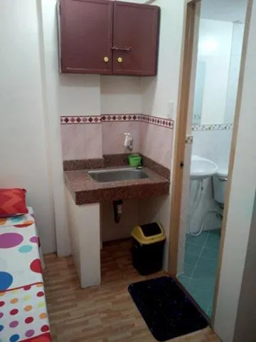 Bed in Budget Studio Unit in Makati