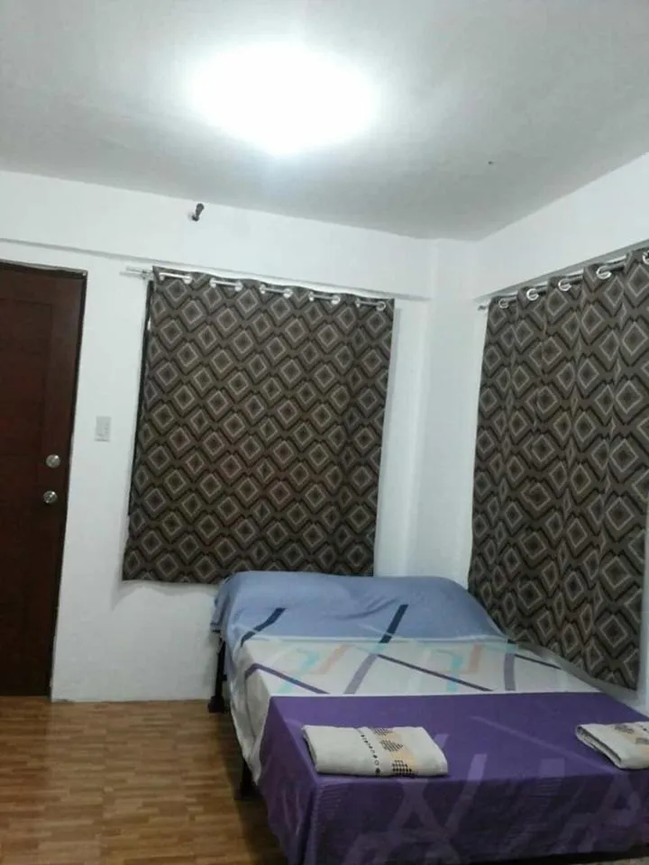 Bed in Budget Studio Unit in Makati