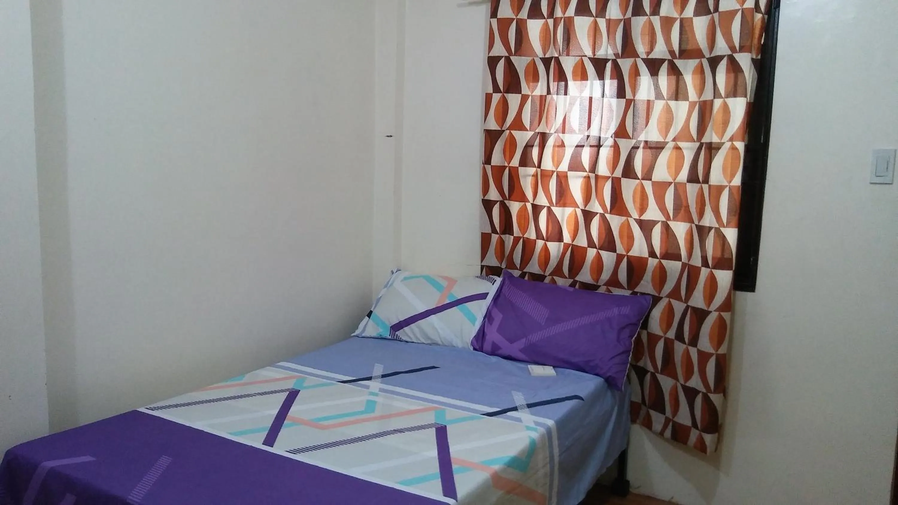 Bed in Budget Studio Unit in Makati