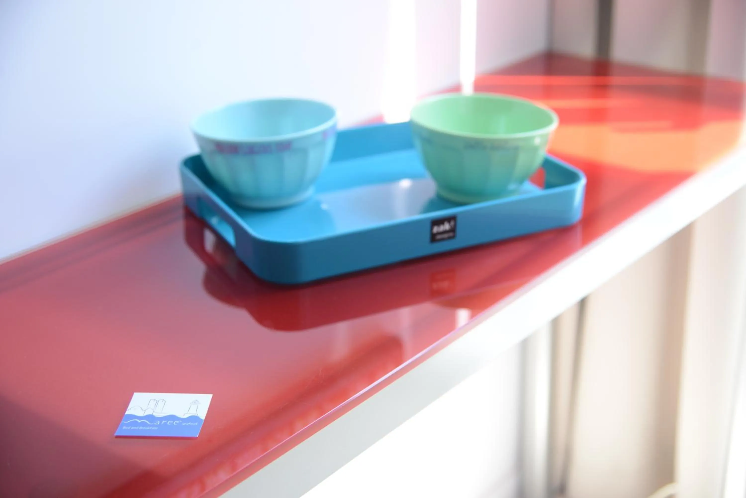 Kitchen or kitchenette in B&B Mareè Seafront Molfetta