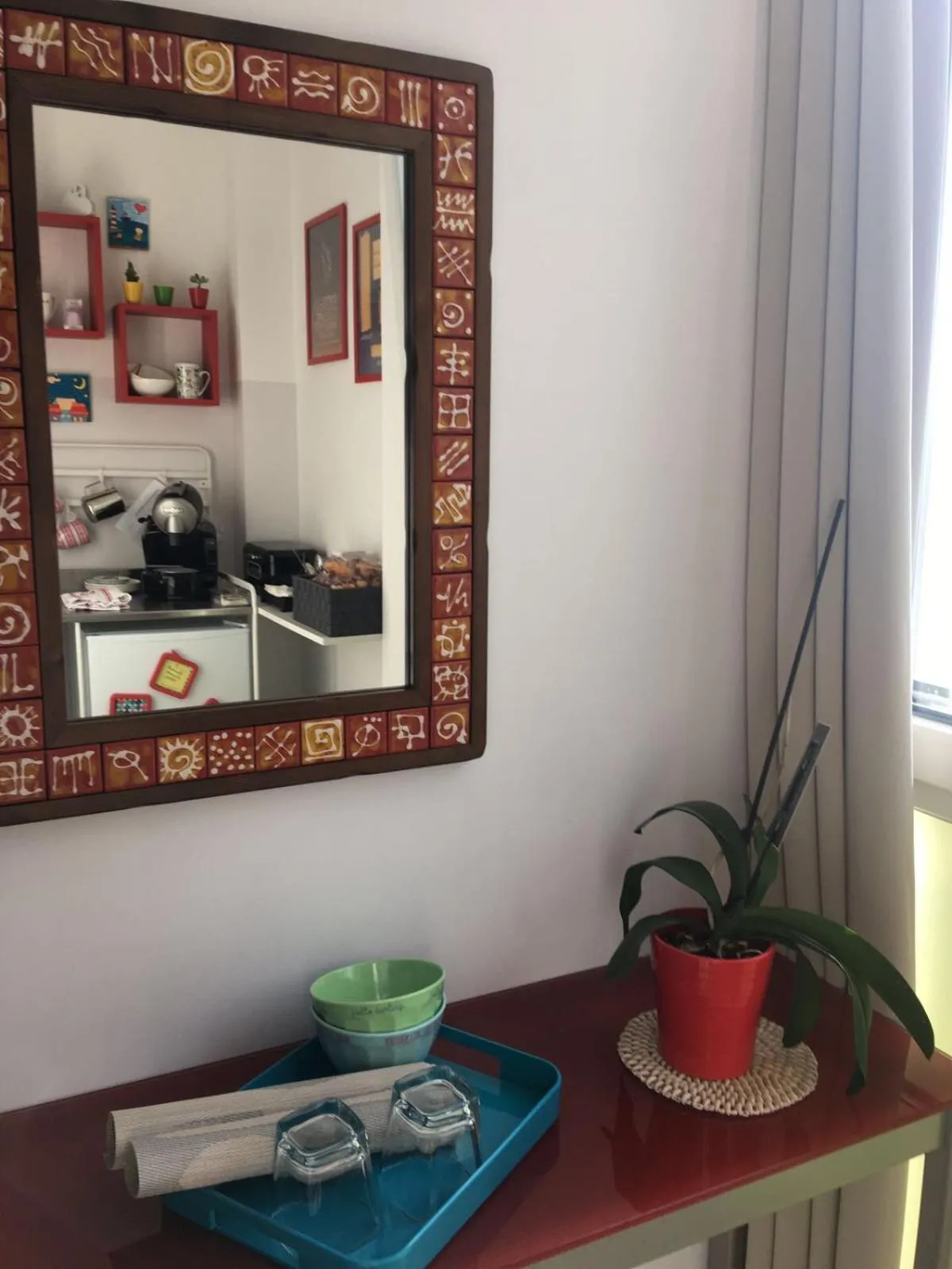 Decorative detail in B&B Mareè Seafront Molfetta